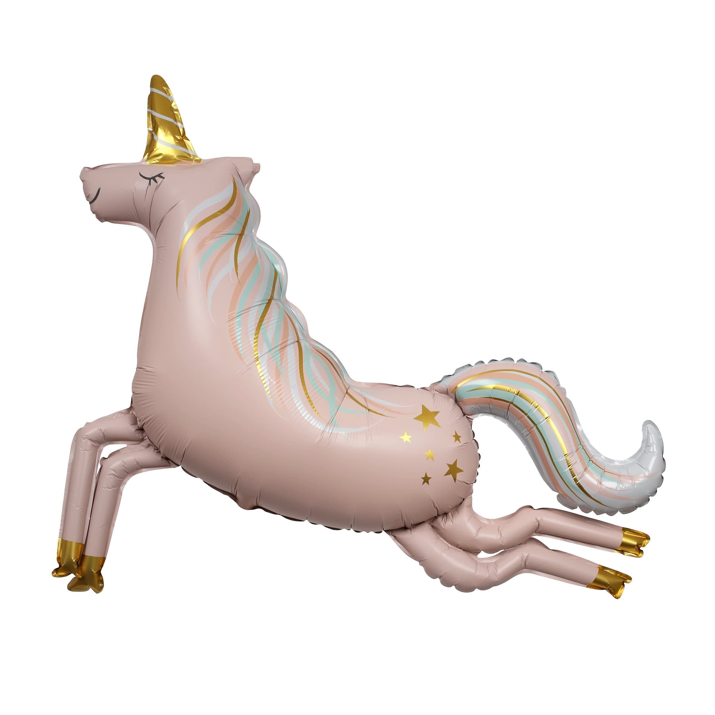 Magical Unicorn Mylar Balloon, Multicolour, One Size