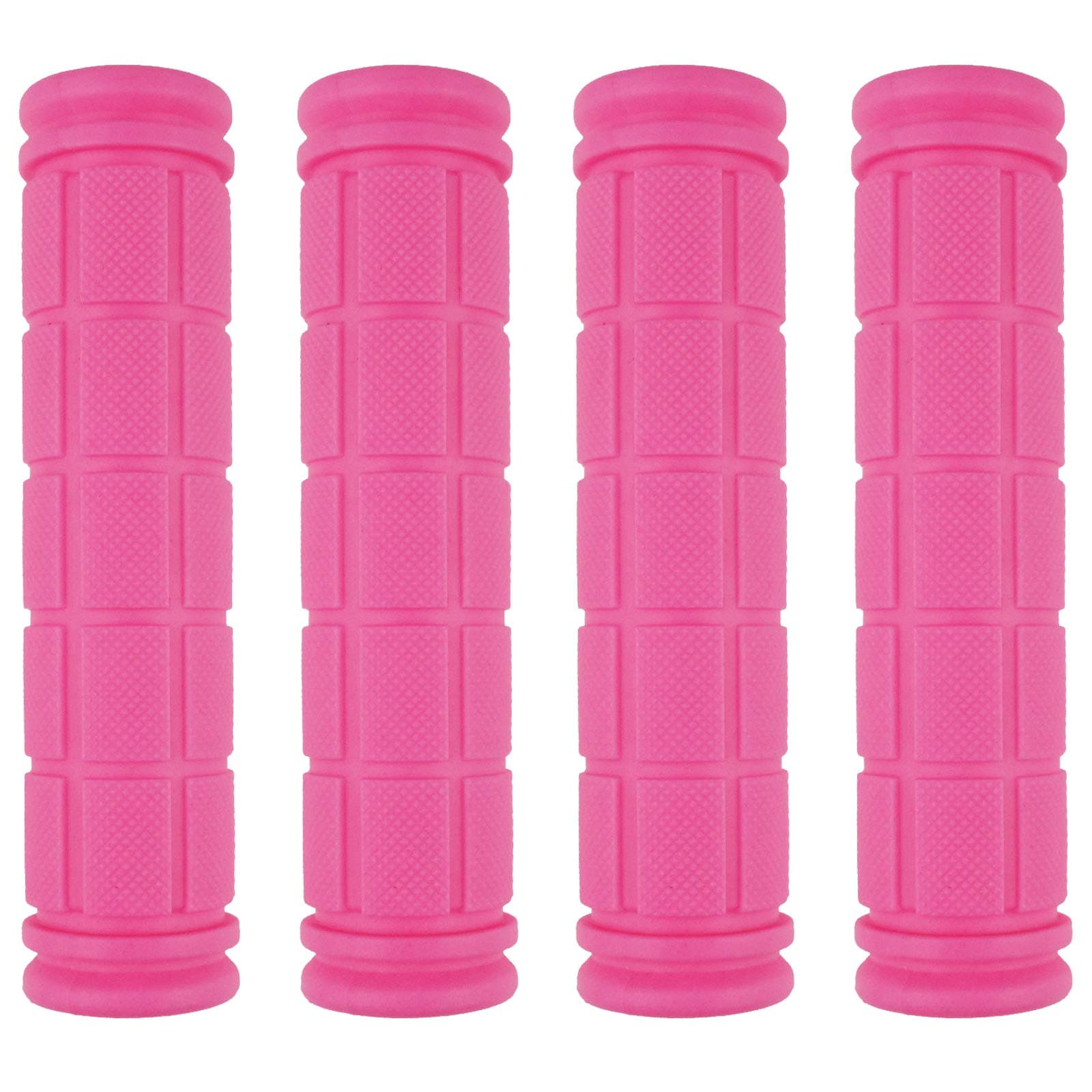 2 Pairs Bicycle Handle Bar Grips Mushroom Grips for BMX/Road Mountain Bikes