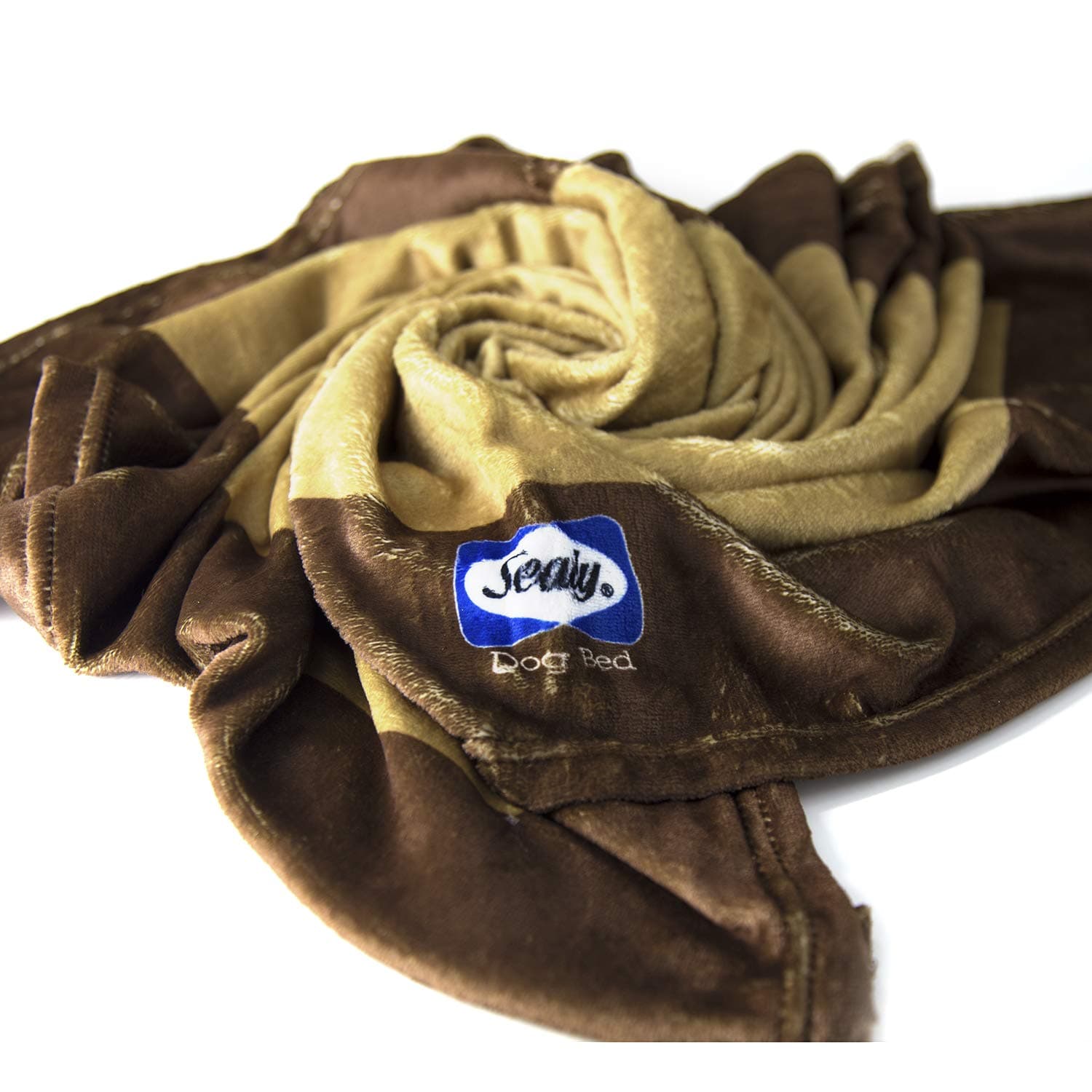 Sealy Dog Bed Blanket, Brown, Small, 94284