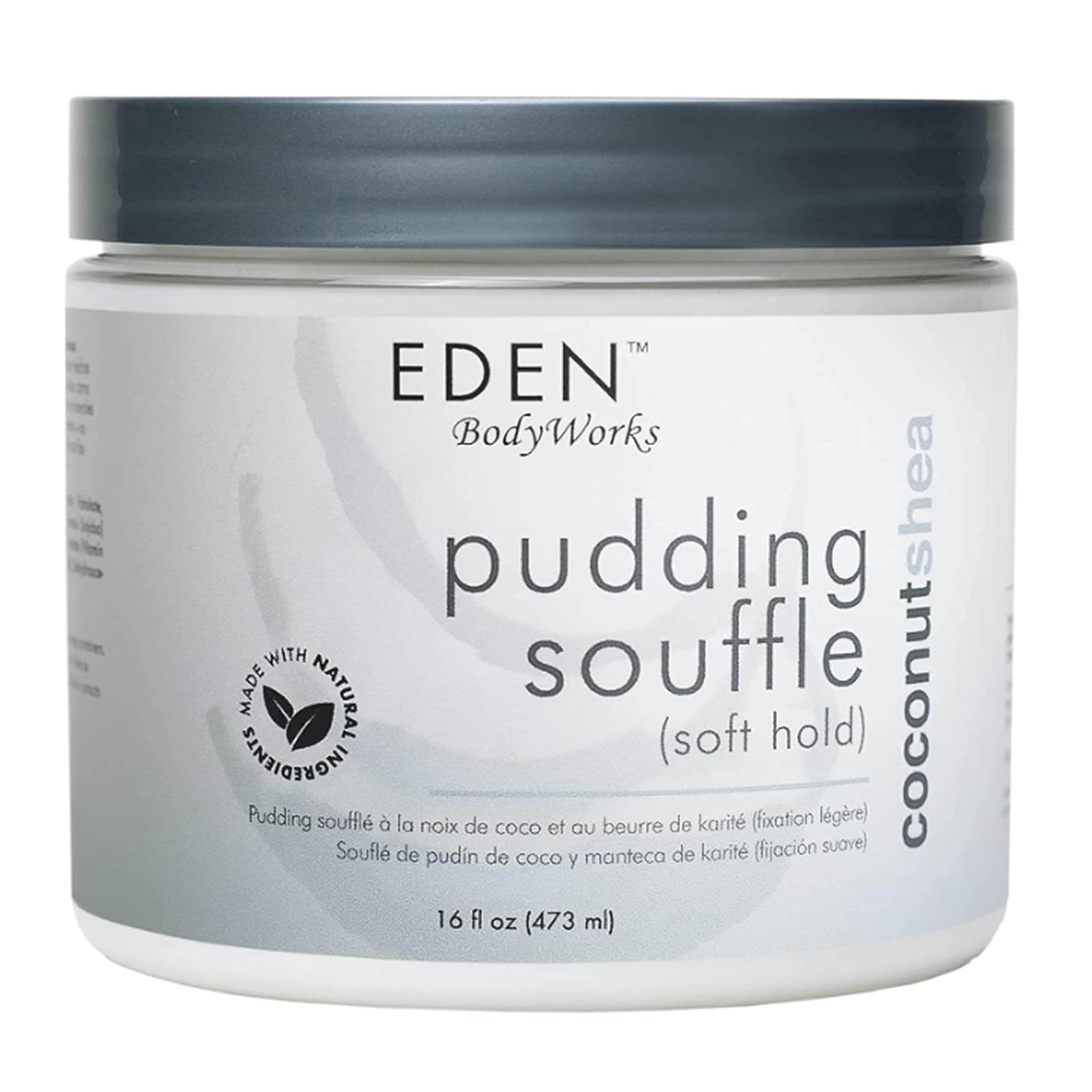 EDEN BodyWorks (470ml, Pudding Souffle) - EDEN BodyWorks All Natural Coconut Shea Pudding Souffle