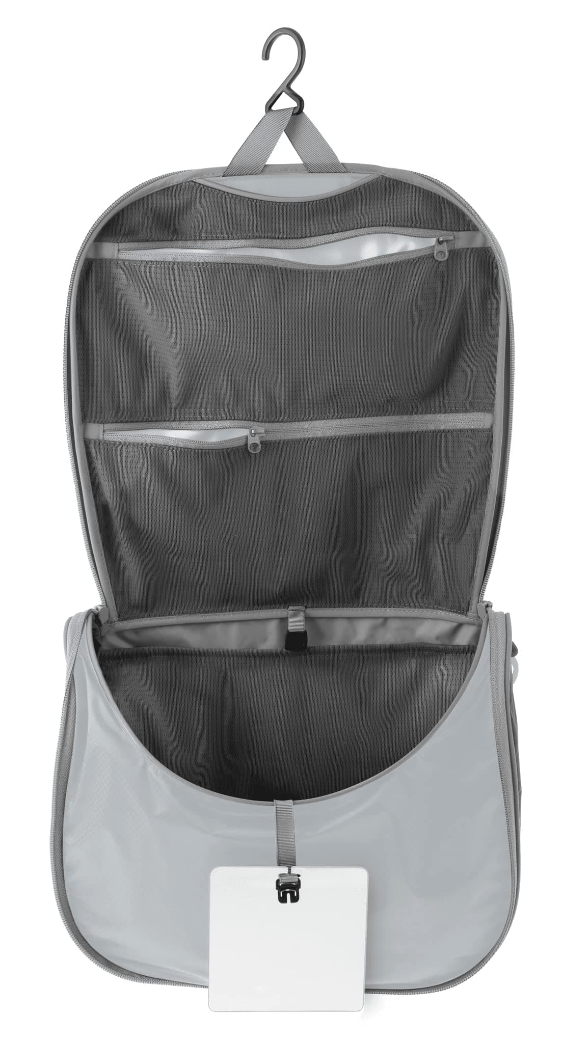 Large Hanging Toiletry Bag, Travel Organizer for Men and Women, HighRise Grey