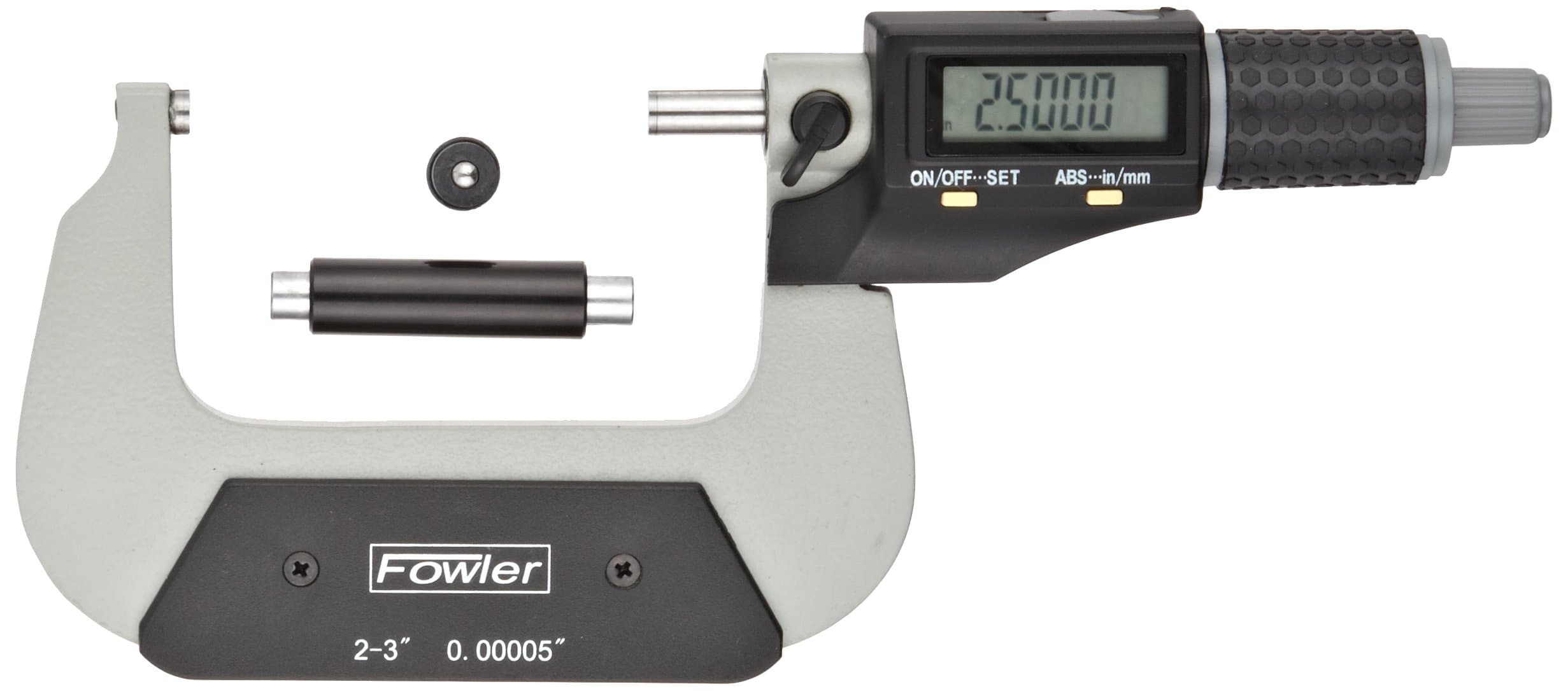 Fowler 54-870-003-0, Xtra-Value II Digital Micrometer with 2-3"/50-75mm Measuring Range