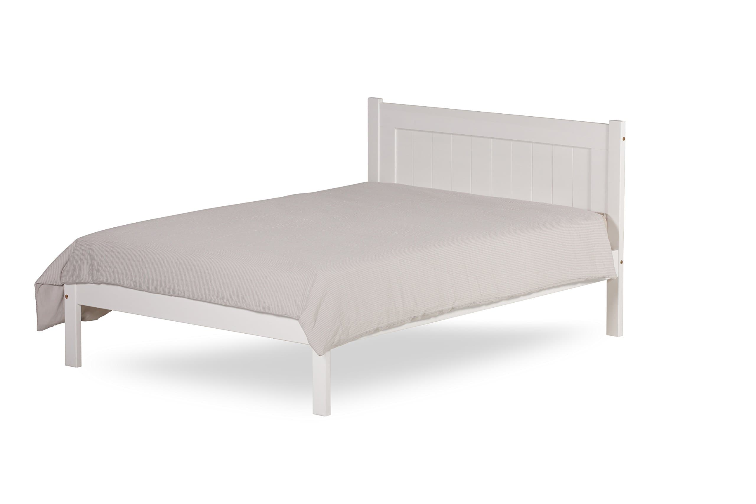 4FT SMALL DOUBLE CLIFTON BED FRAME IN SOLID WHITE PINE