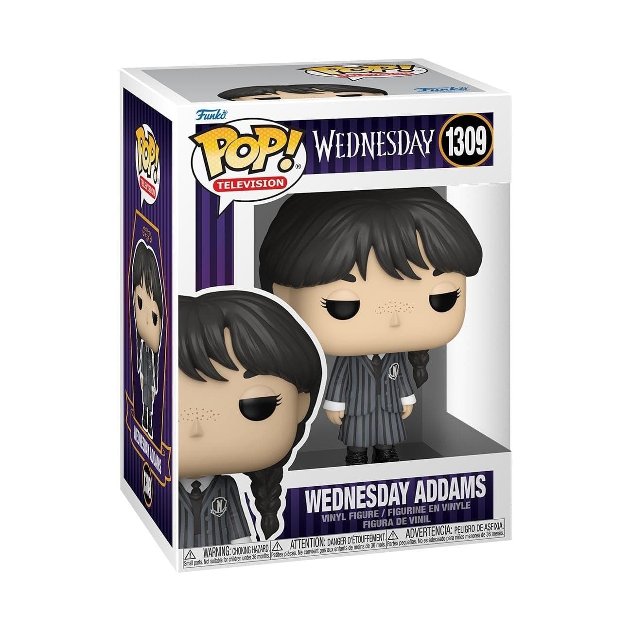 Funko Pop! Tv Wednesday Addams Netflix #1309 Vinyl Figure New