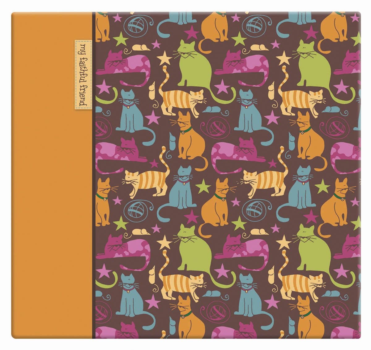 MCS MBI 13.5x12.5 Inch Cute Kitties Scrapbook Album with 12x12 Inch Pages (850030)