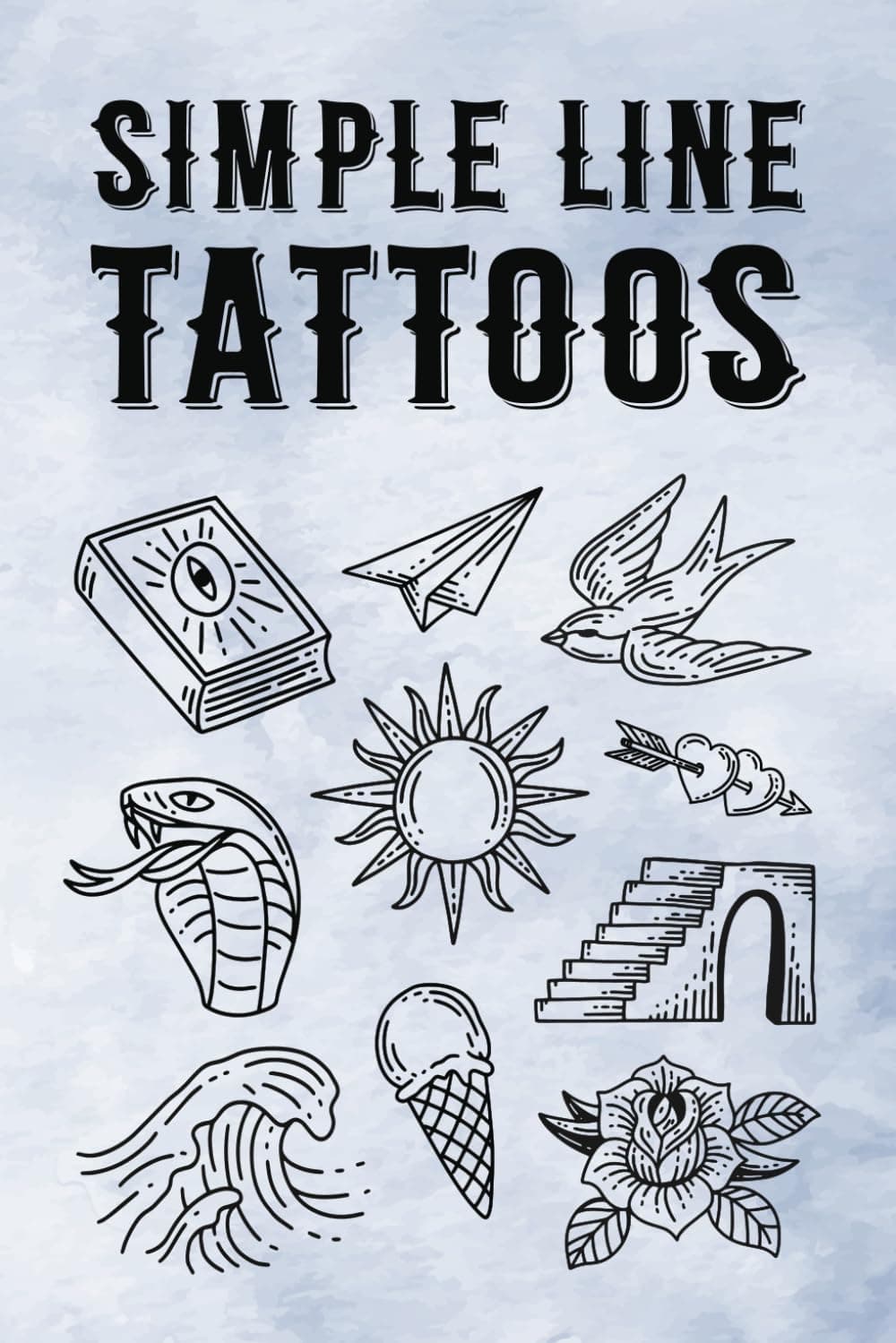 Simple Line Tattoos: 1000+ Tattoo Designs