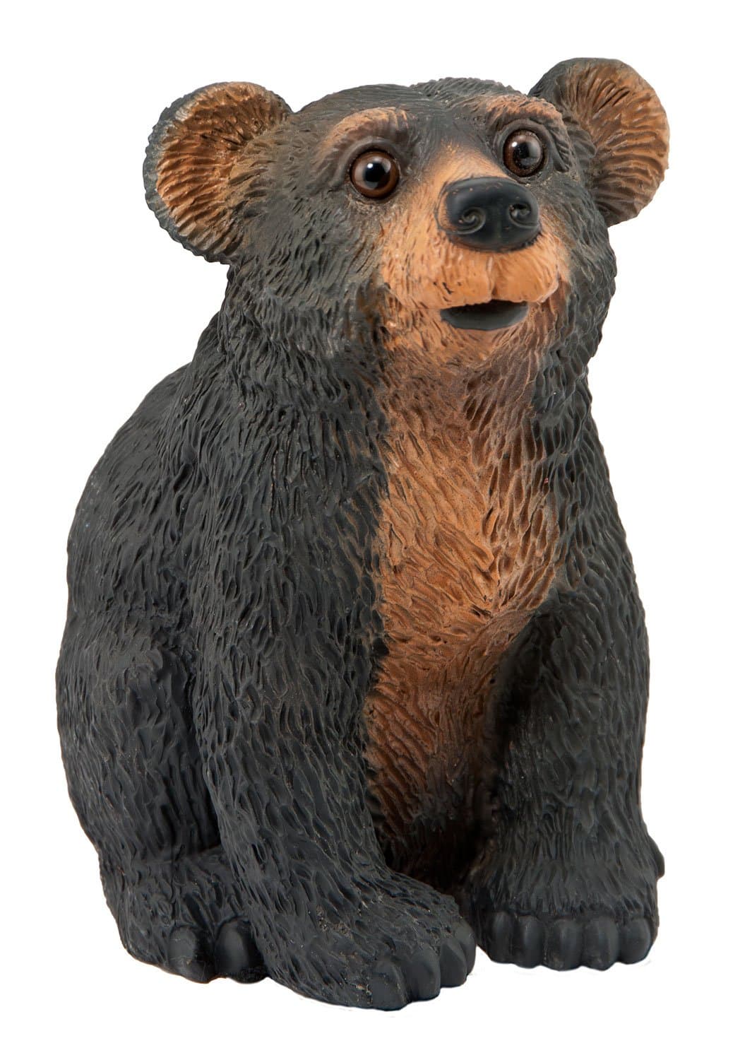 C3615 Crouching Bear Cub Statue