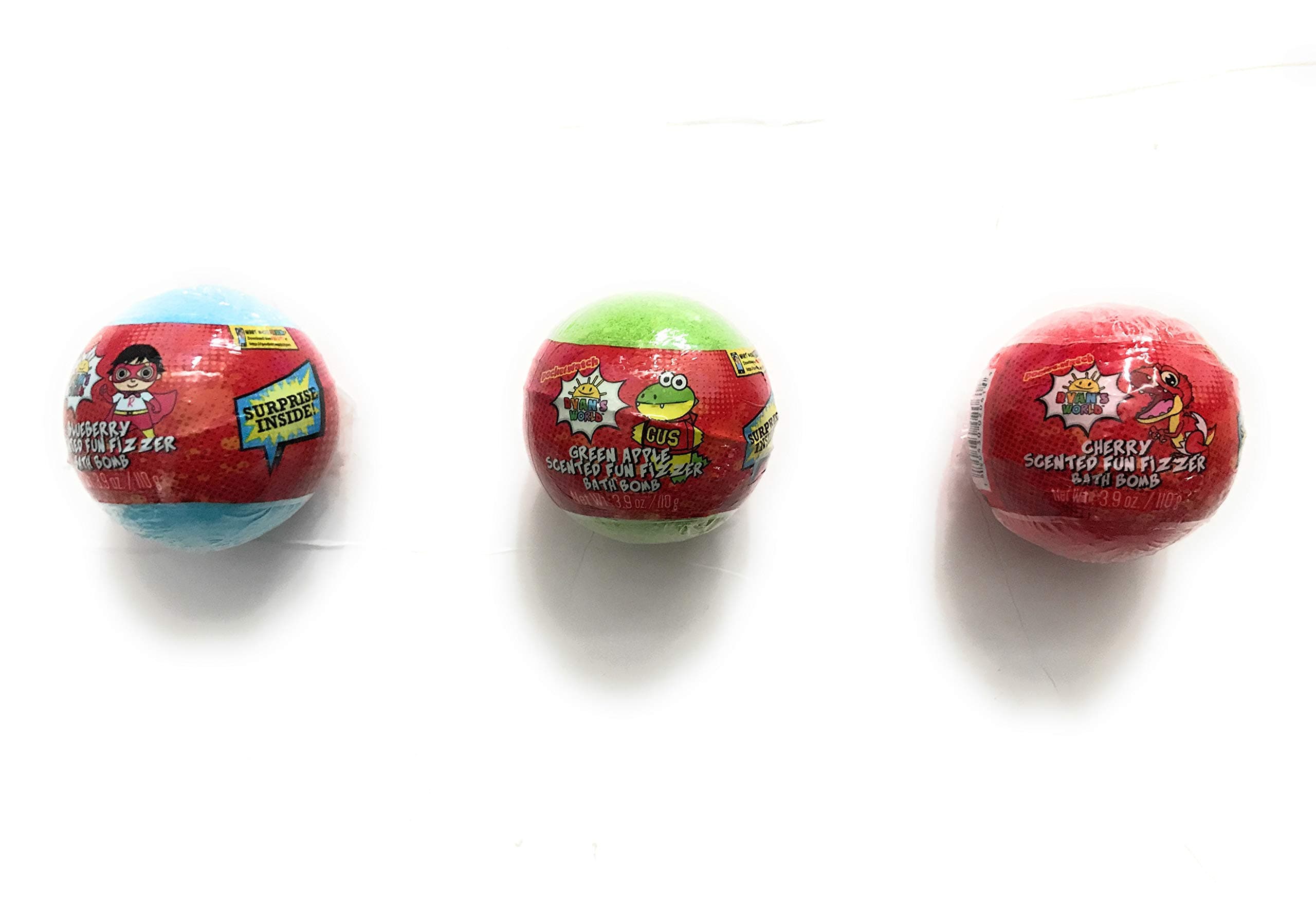 Ryans Worlds バスフィザー 3個パック