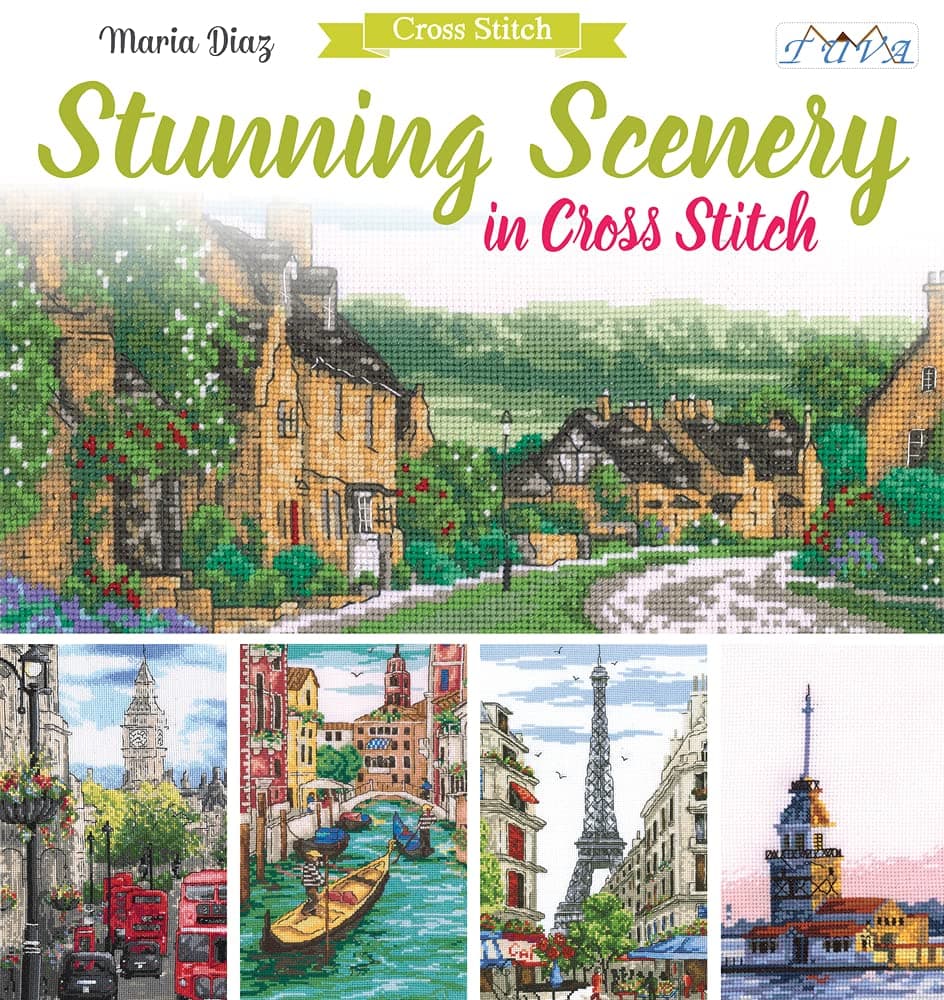 Stunning Scenery in Cross Stitch Paperback – 13 July 2016