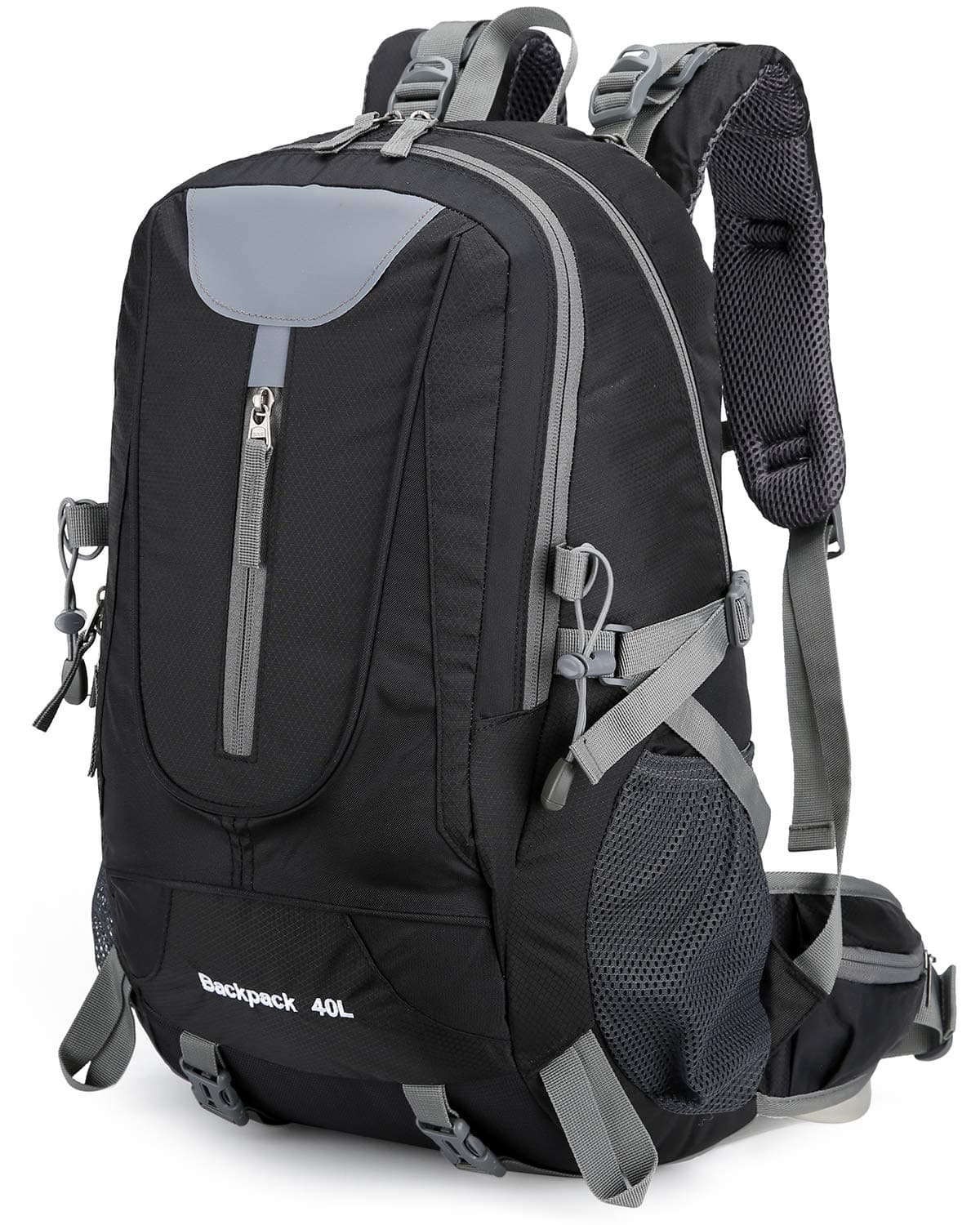 Adnyoutdoor 40L Waterproof Hiking Backpack Lightweight Multi-Functional Outdoor Sports Traveling Rucksack , Suitable for Cycling, Mountaineering, Camping, Fishing, Men Women Daypack