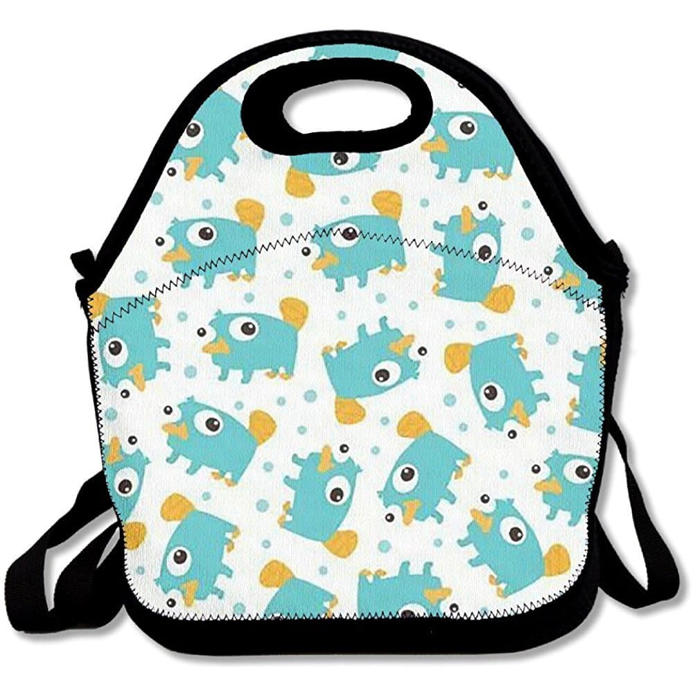 Perry The Platypus Lunch Bag Tote Handbag Lunch Boxes