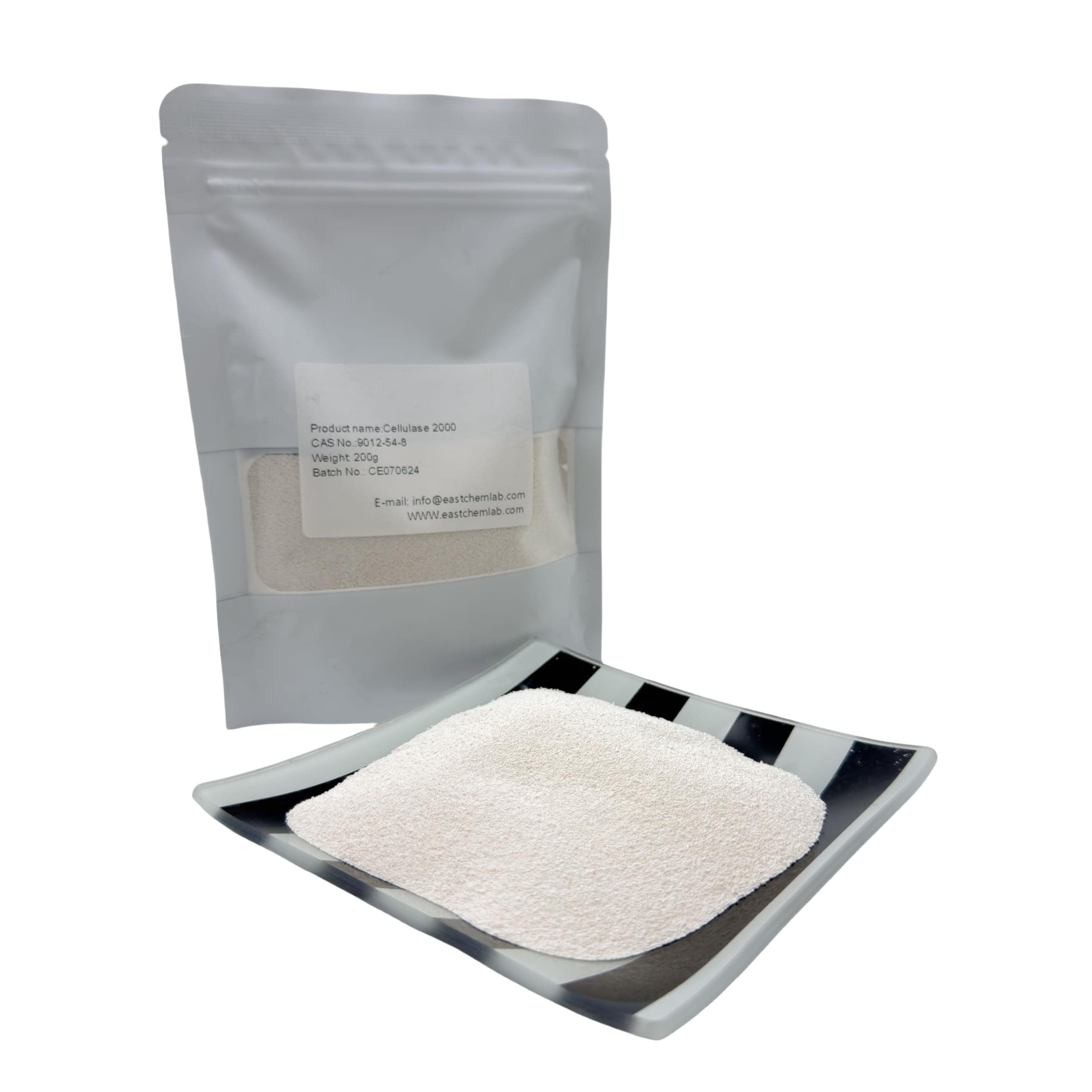 Cellulase(Cellulase 2000),Cellulase Enzyme Powder,CAS NO.:9012-54-8(200g/7.05oz)