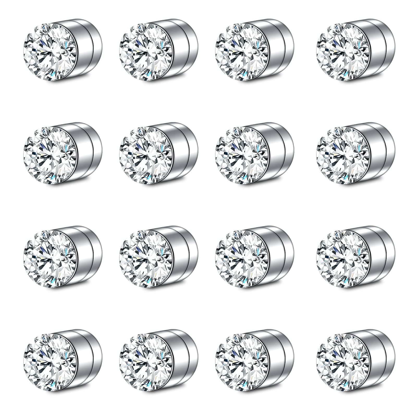 LongitaFake Nose Ring Hoop Fake Nose Piercing Fake Nose Stud Magnetic Nose Rings Clip on Nose Ring Fake Septum Piercing Fake Septum Ring Faux Nose Rings for Women