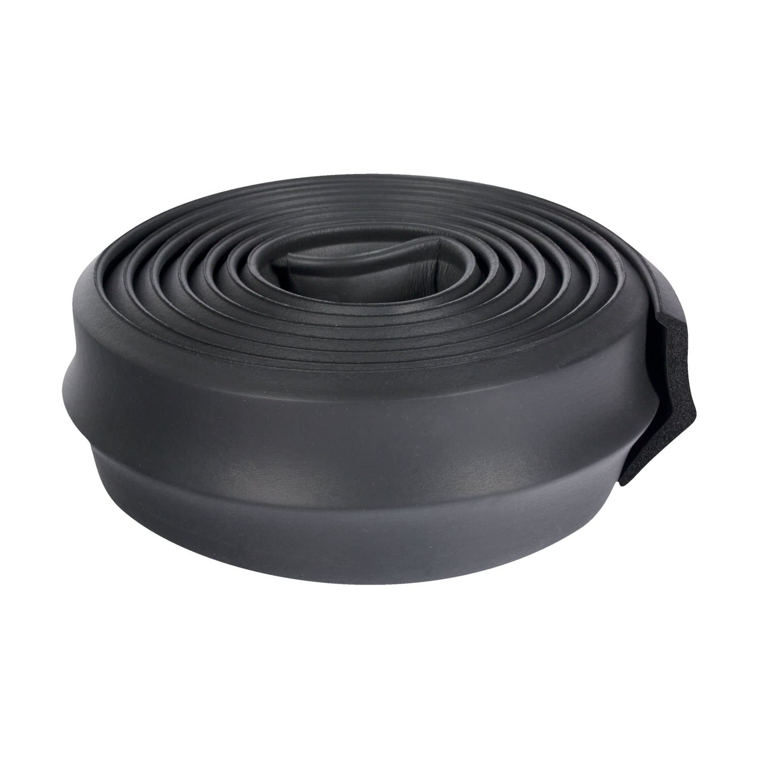 Duck Brand Heavy-Duty Rubber Garage Door Bottom Seal, Black, 2-Inch x 1/4-Inch x 9-Feet, 1 Seal, 281232