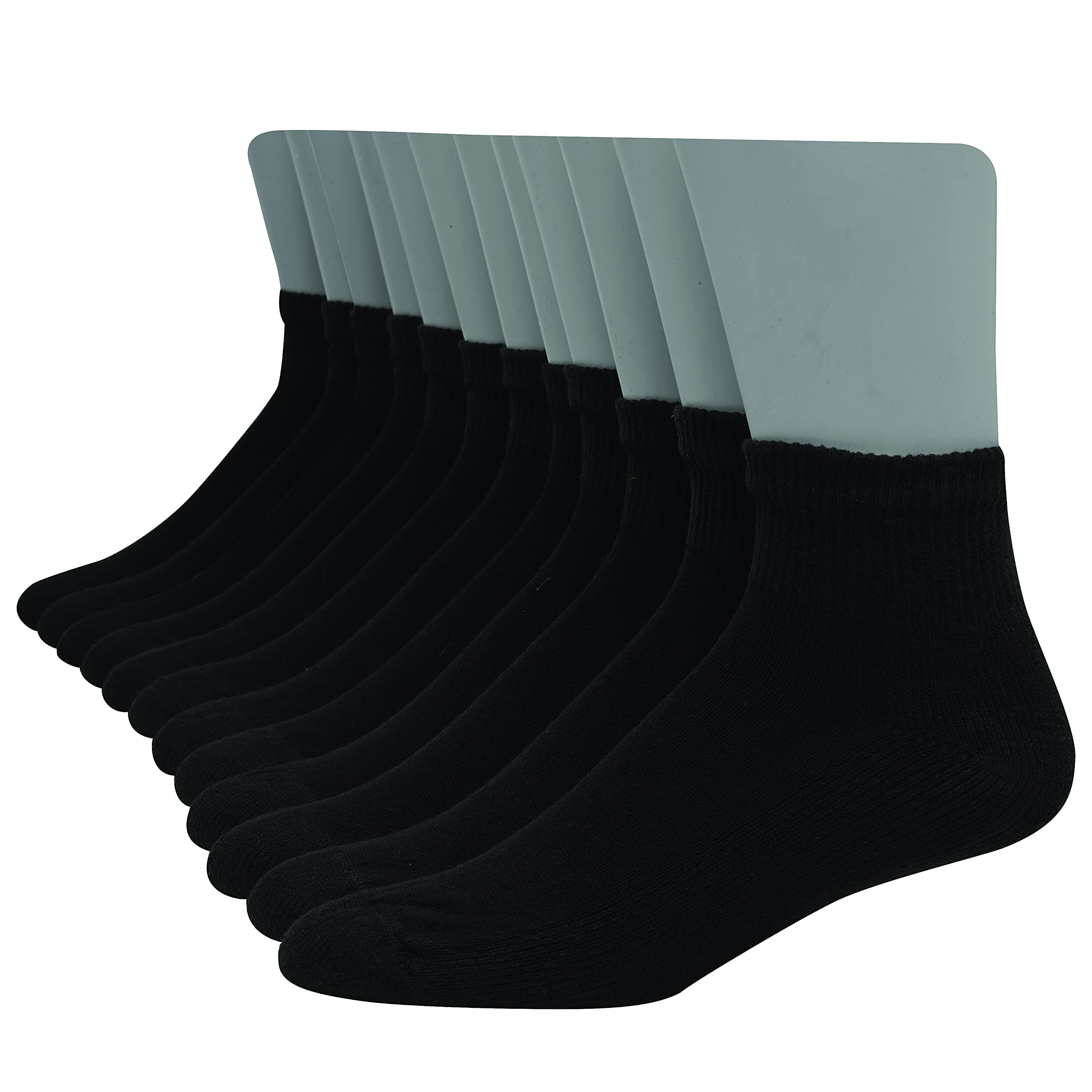 mens Freshiq Cool Comfort Reinforced Ankle Socks, 12-pair Pack