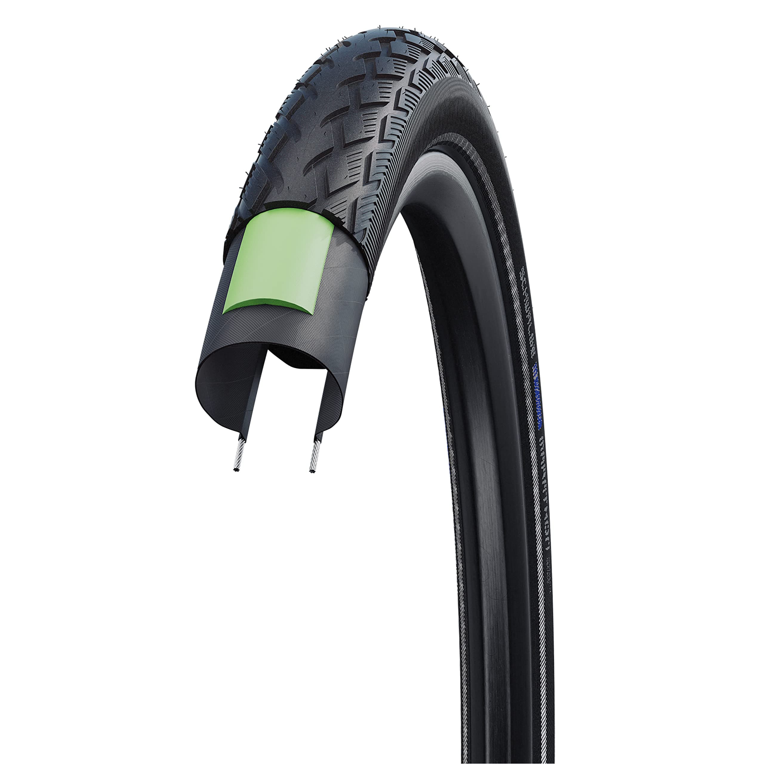 Schwalbe Marathon Wired Tyre with Greenguard Reflex