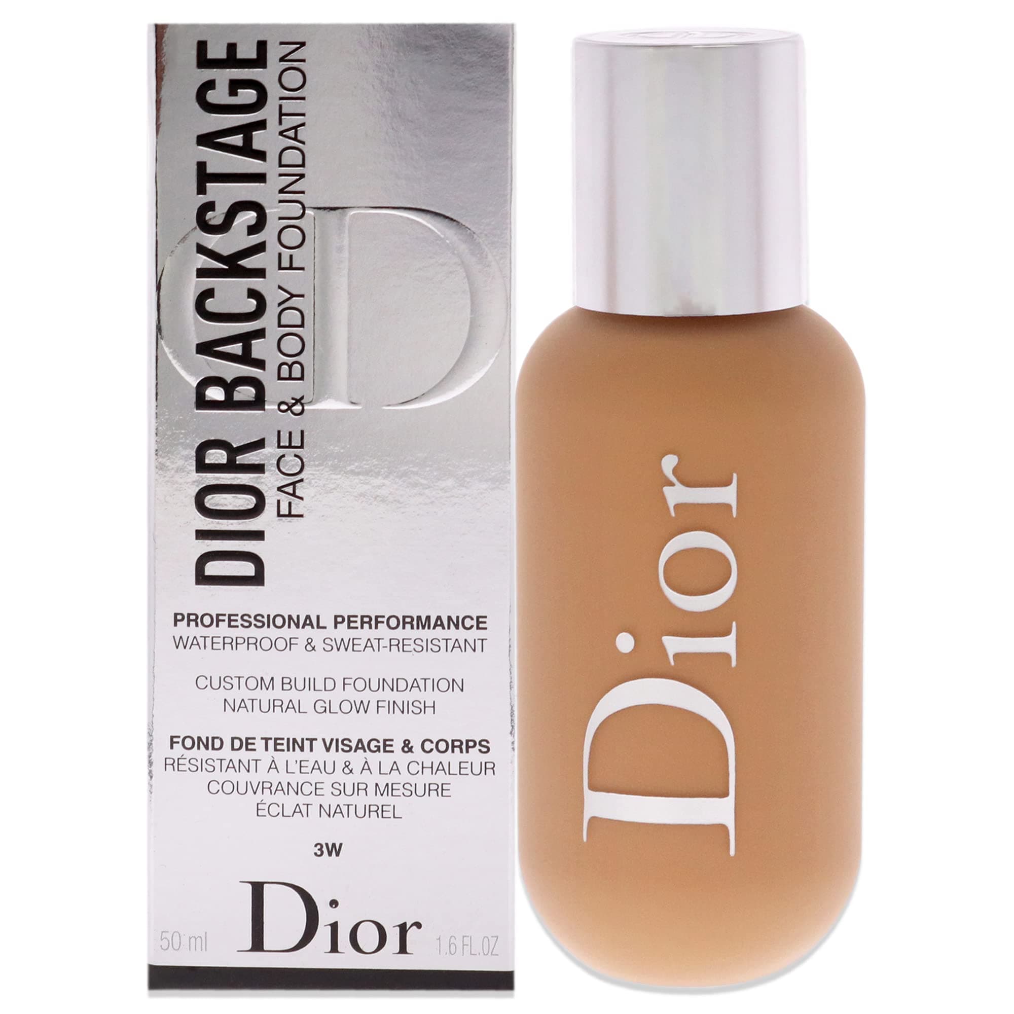Christian Dior Dior Backstage Face & Body Foundation - # 3W (3 Warm) 50ml/1.6oz