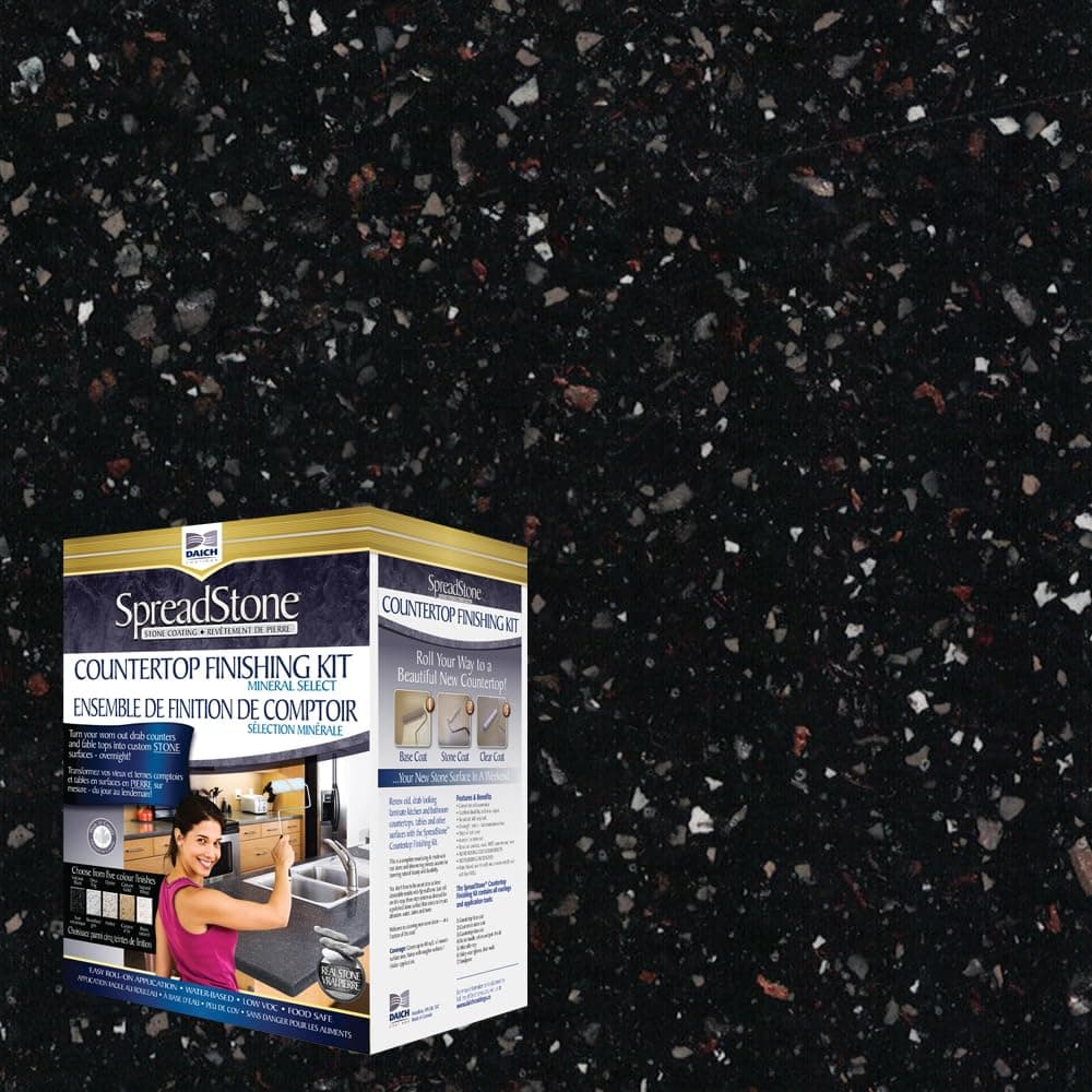Daich SpreadStone Mineral Select Countertop Finishing Kit (Volcanic Black)