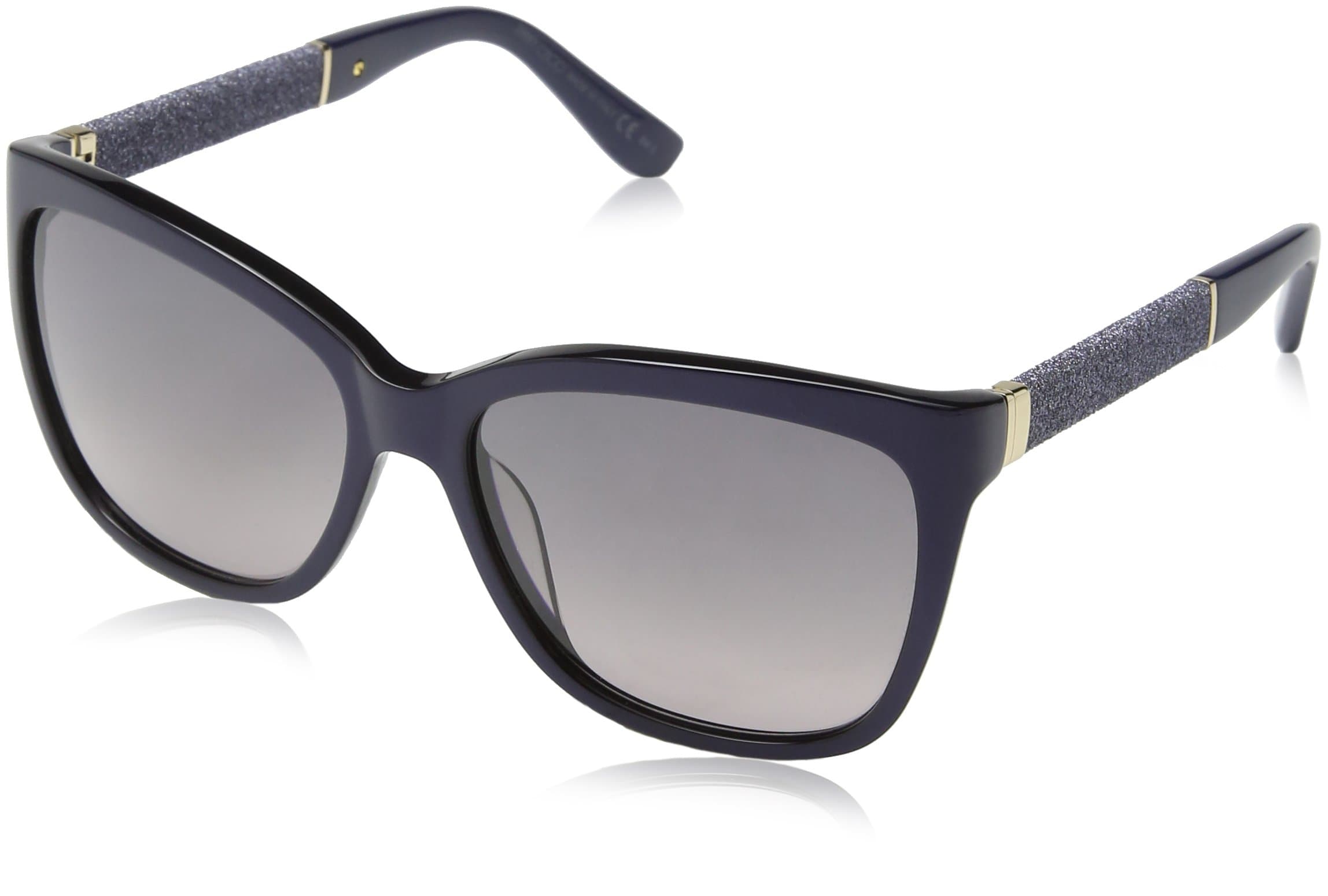 Jimmy Choo Women's Cora/S EU Sunglasses, Bluee Gltt Bl, 56