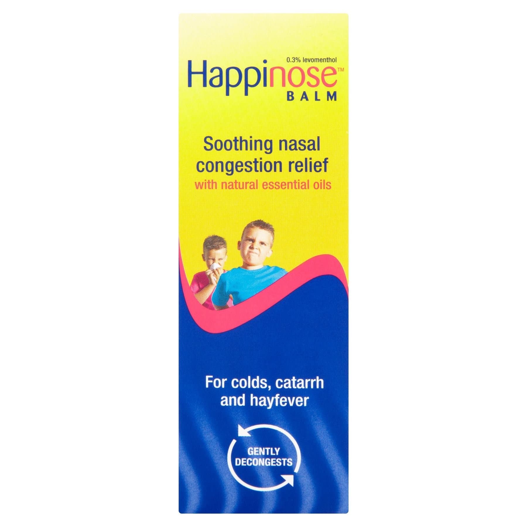 6 x Happinose Balm Soothing Nasal Congestion Relief 14g