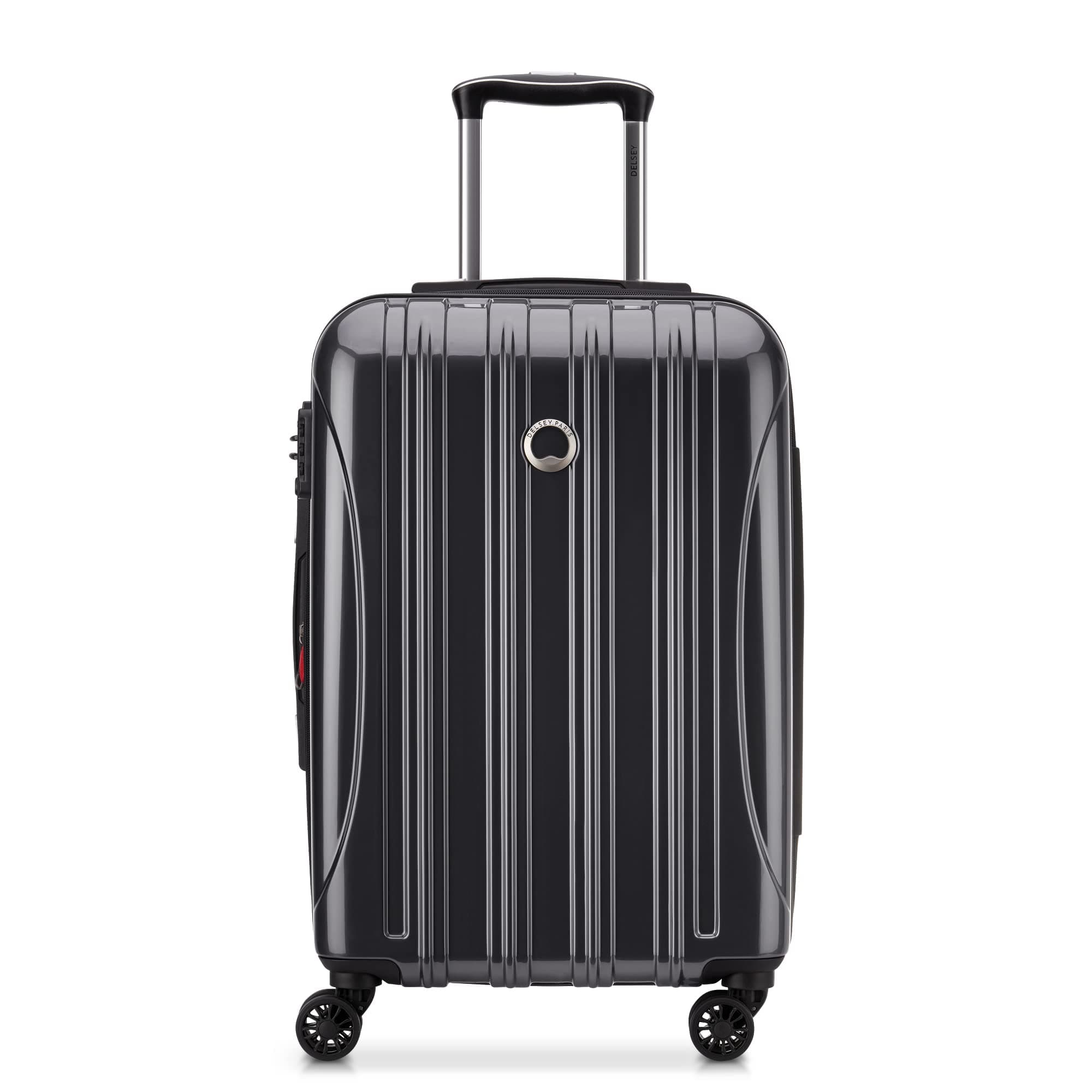 Helium Aero Hardside Expandable Luggage with Spinner Wheels, Titanium, Carry-On Plus 21 Inch