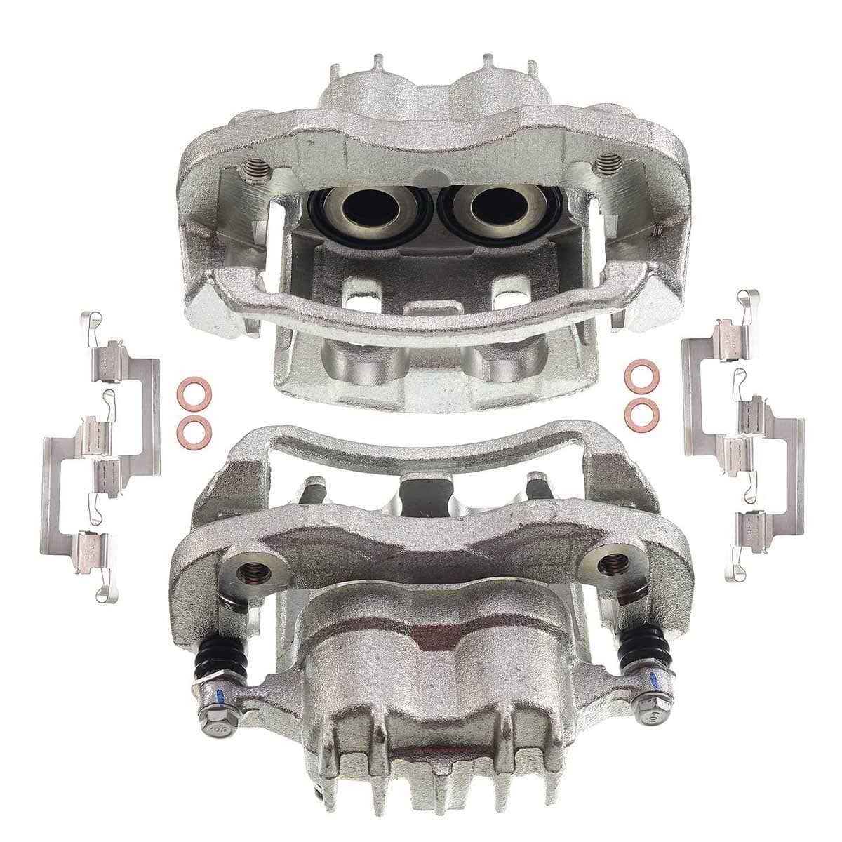 Set of 2 Rear Brake Caliper Assembly for Ford F-250 F-350 Super Duty 2000-2004 Excursion 2000-2005