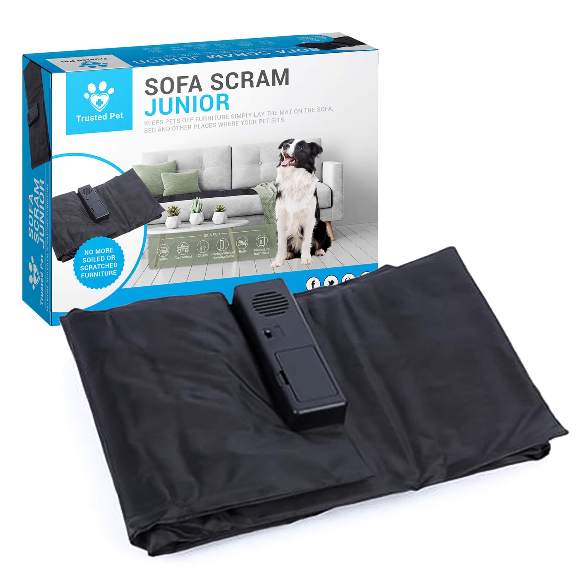Sofa Scram Sonic Dog & Cat Deterrent Repellent Mat(1 Pack)