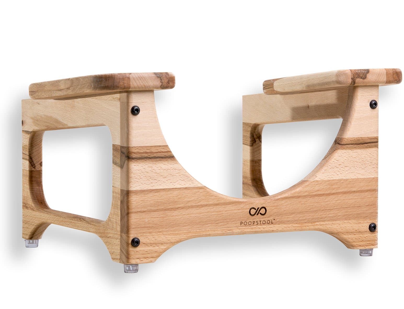 POOPSTOOL - The Great Relief // Made in EU // Wooden Toilet Stool for Sitting & Squatting