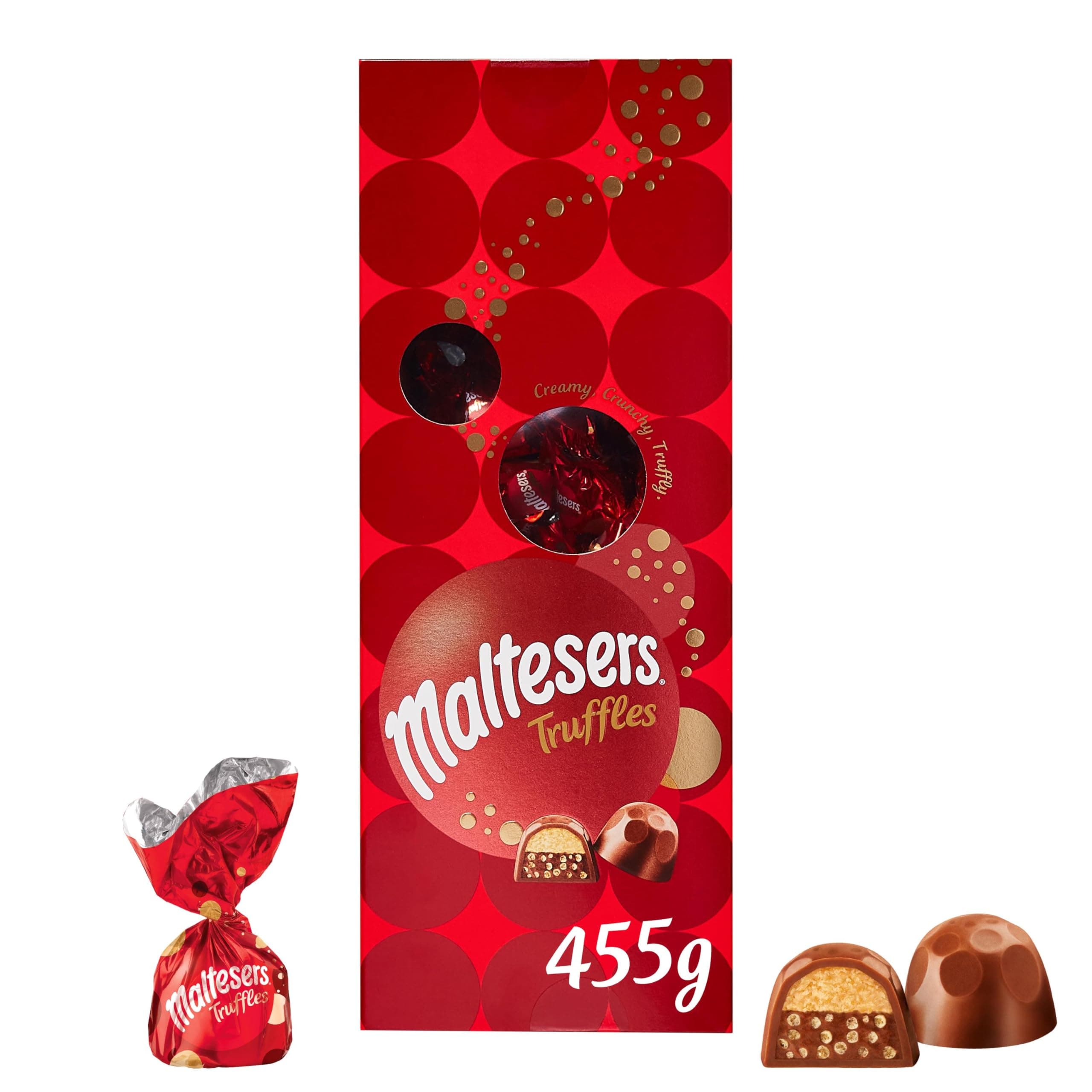 Maltesers Milk Chocolate Truffles, 455g, Chocolate Gifts, Large Box of Chocol...