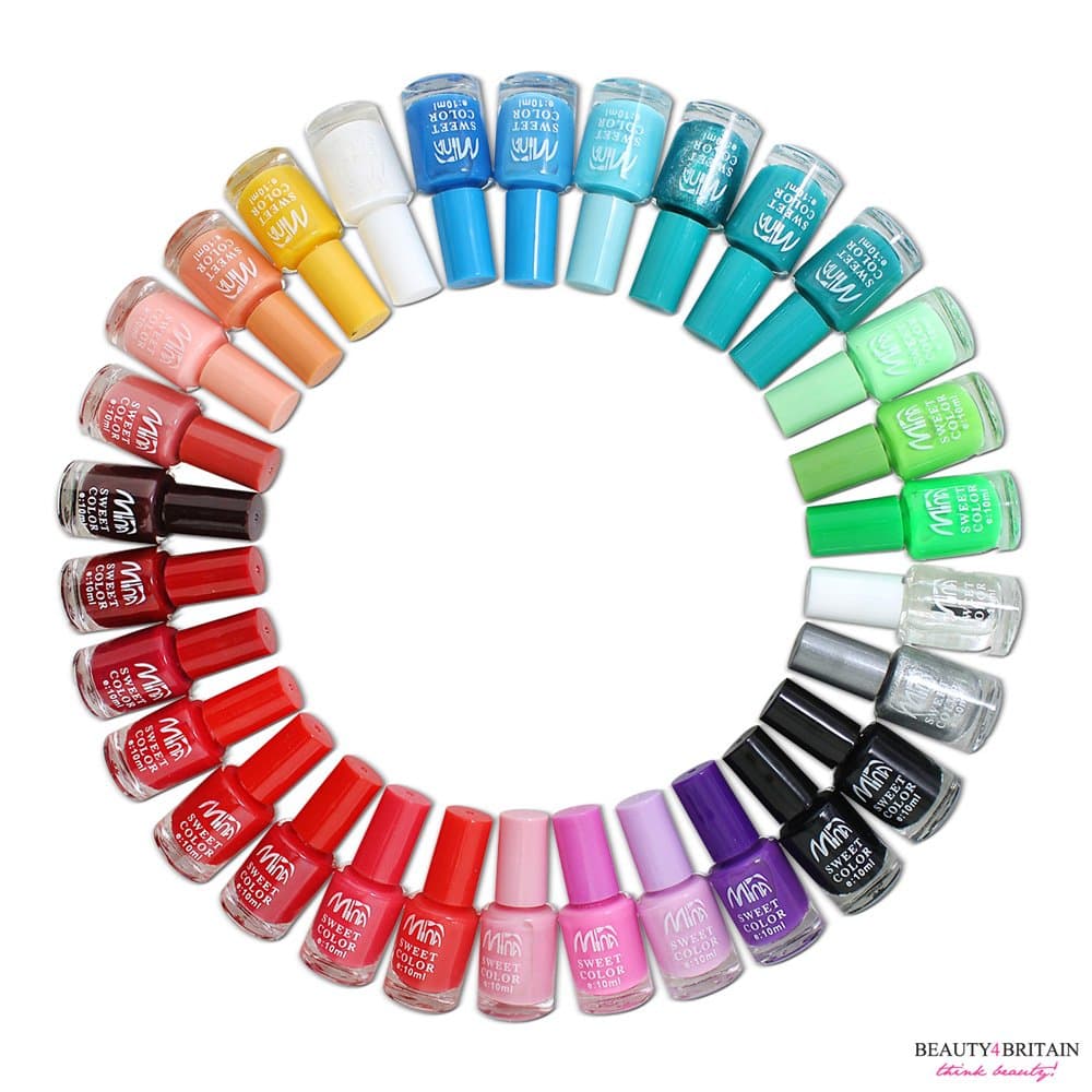 120 x NAIL VARNISH POLISH ASSORTED COLOURS WHOLESALE JOB LOT SET FROM UK