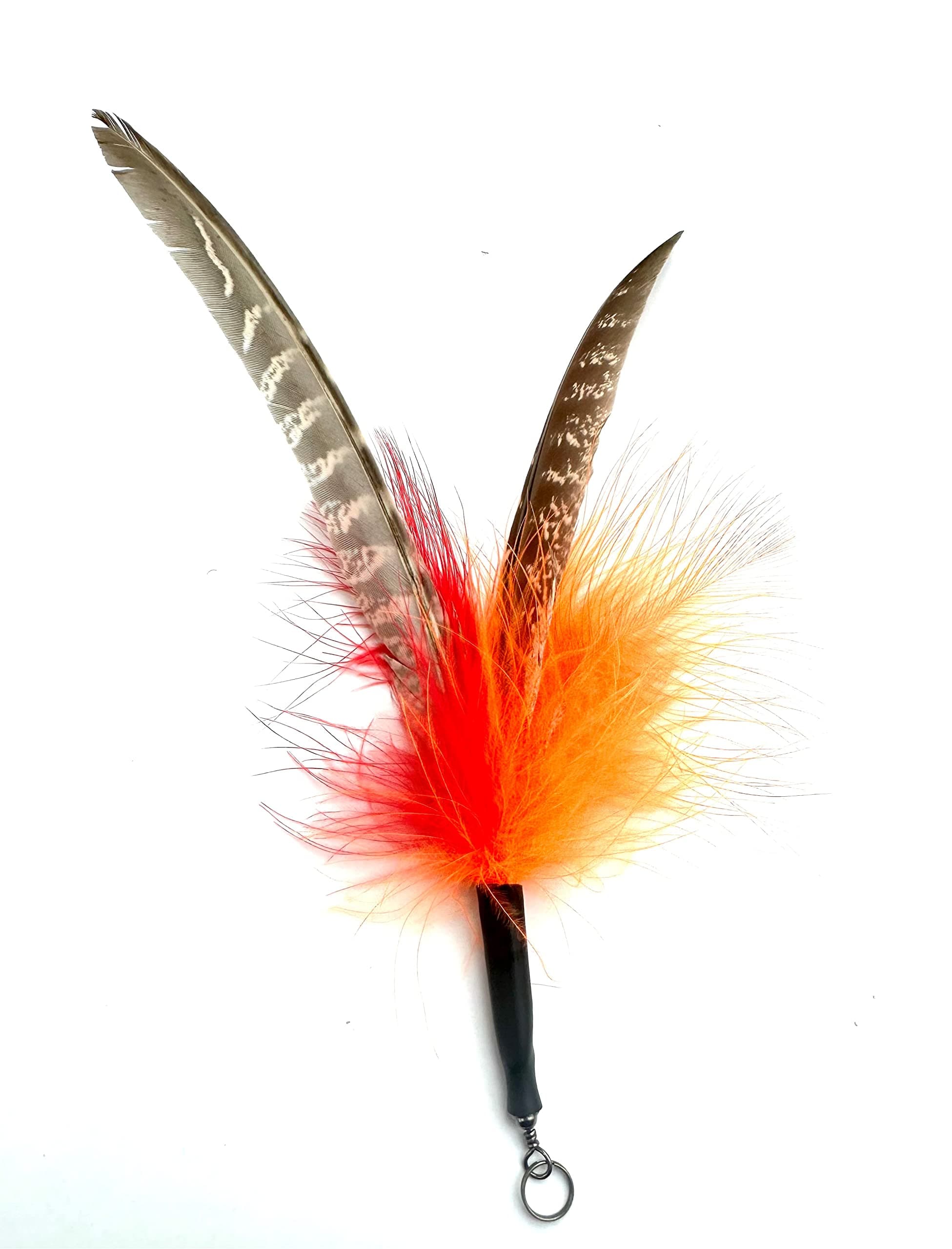 Purrs Feather Spinning Cat Toy Attachment - Single - Fits PurrSuit, Da Bird & Frenzy Wand Cat Toys