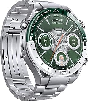 WATCH Ultimate Smartwatches, Zirconium-based Liquid Metal, ECG Analysis, Golf Course Mode, Offline contour maps, 100-metre water resistance, Two-week battery life, GPS, Green