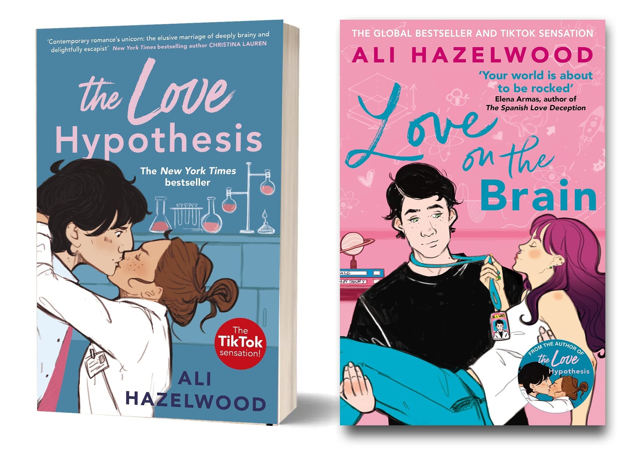 The Love Hypothesis + Love on the Brain Combo (set of 2 books) Paperback – Big Book, 31 December 2021