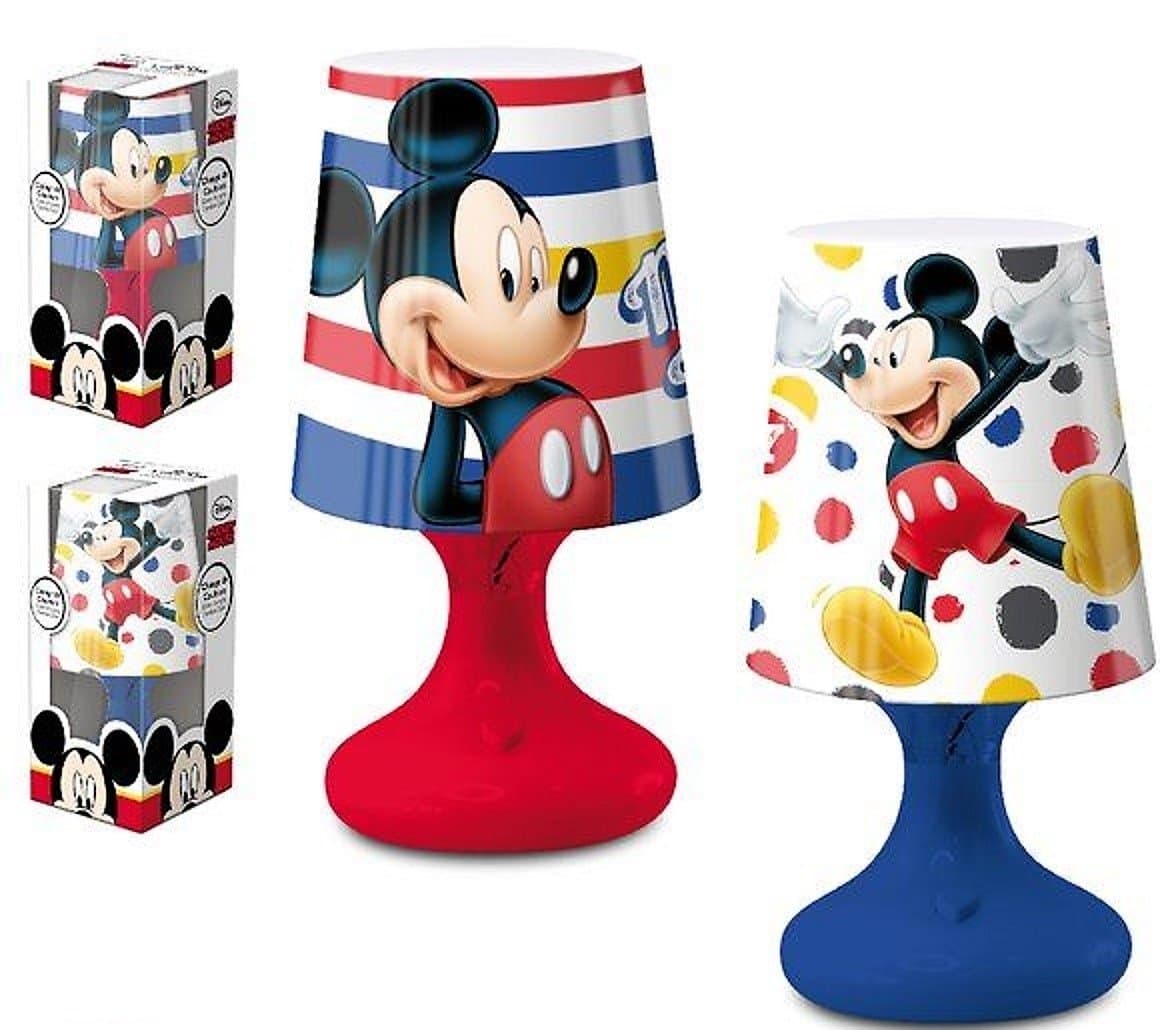 Micky Maus LED Lampe (2 Motive) - Zufällige Auswahl – At Random