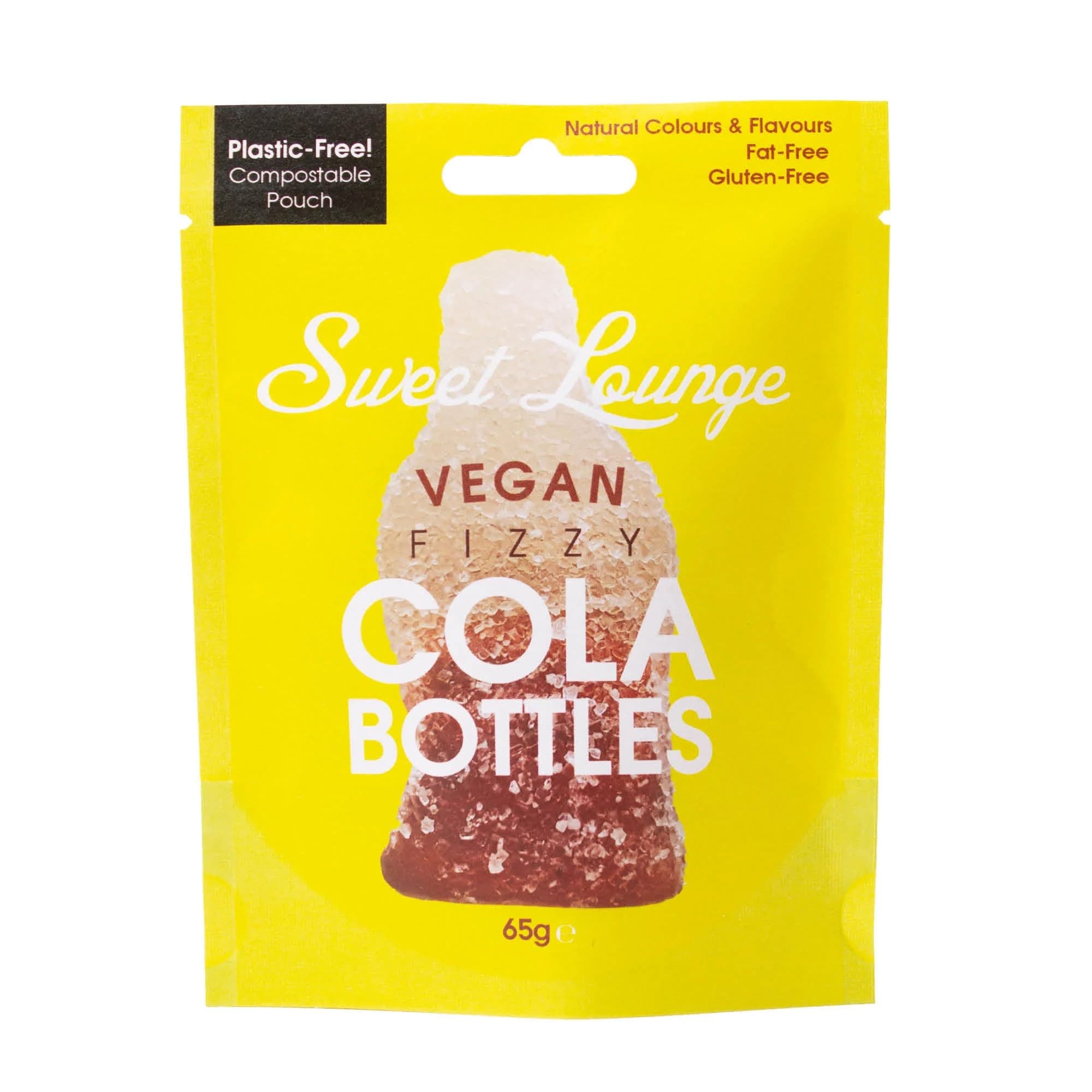 Sweet Lounge Vegan Fizzy Cola Bottles 130g