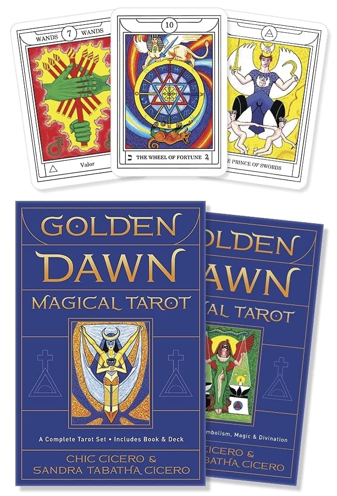 Golden Dawn Magical Tarot Cards – 1 Aug. 2018