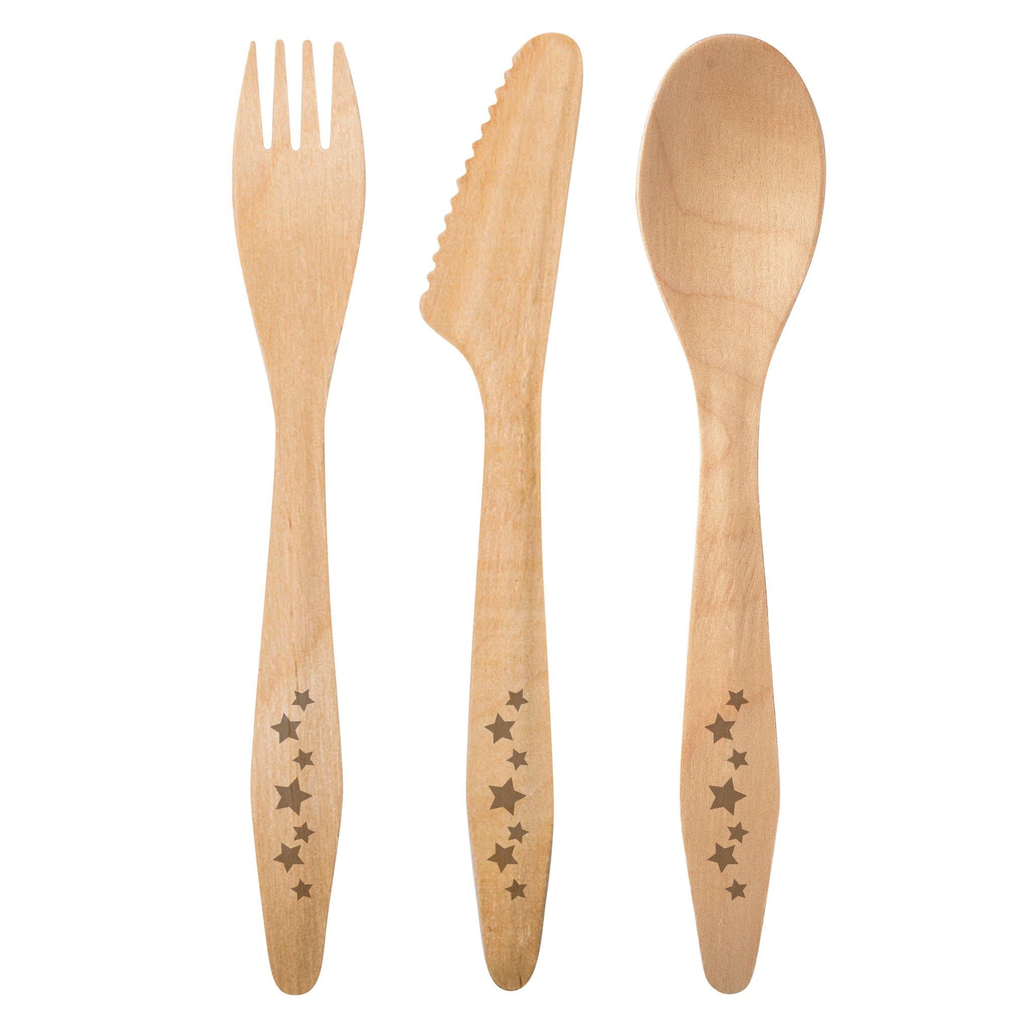 Cutlery Set, Includes 8 Forks, 8 Knives and 8 Spoons, Grey, 24-Pack