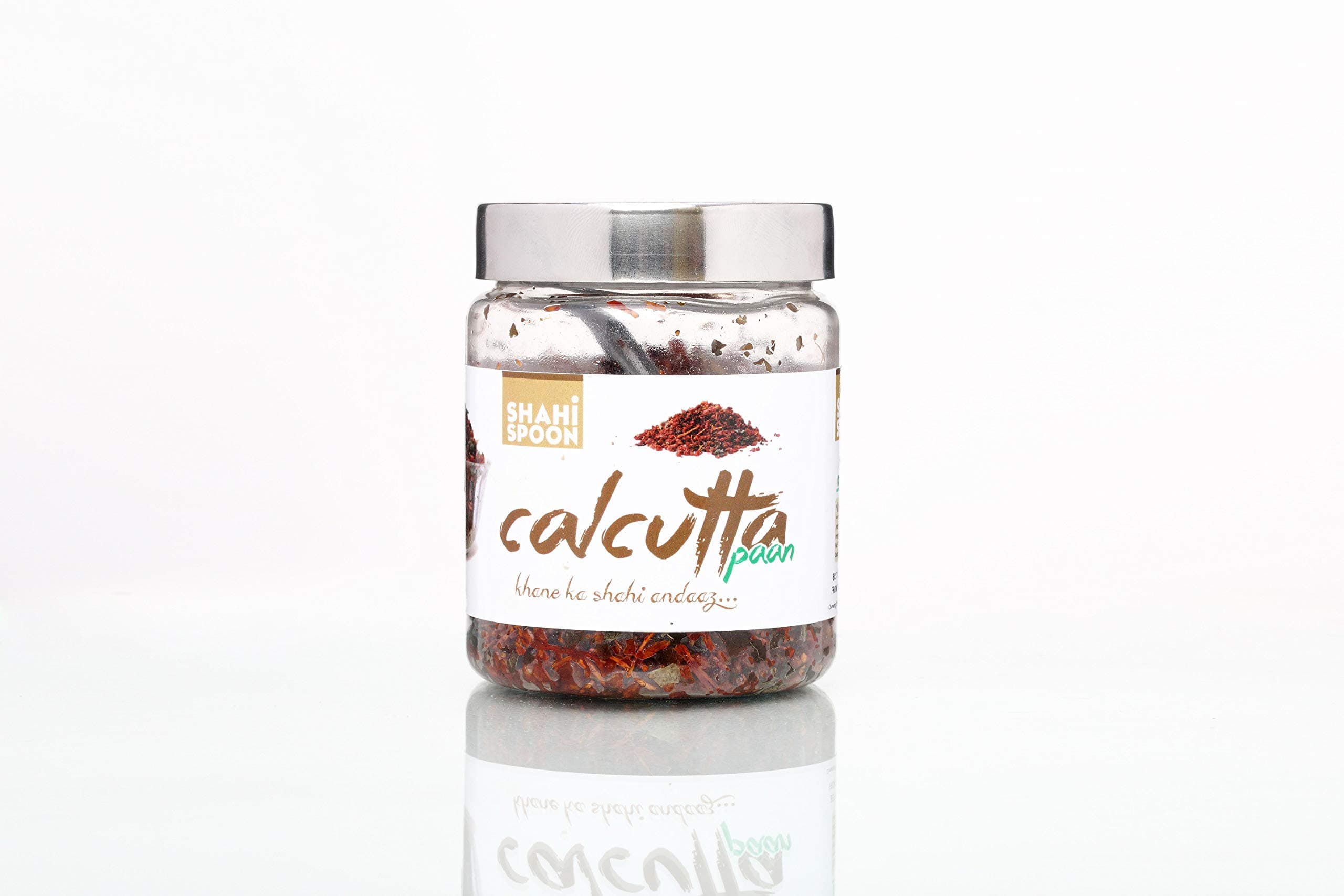 SHAHI SPOON Calcutta Mukhwas Meeta Paan Without Supari | Hygienically Prepared & Packed | After Meal Digestives Mukhwas, Premium Handmade Sweet Mouth Fresheners (Calcutta Special Paan, 120gm)