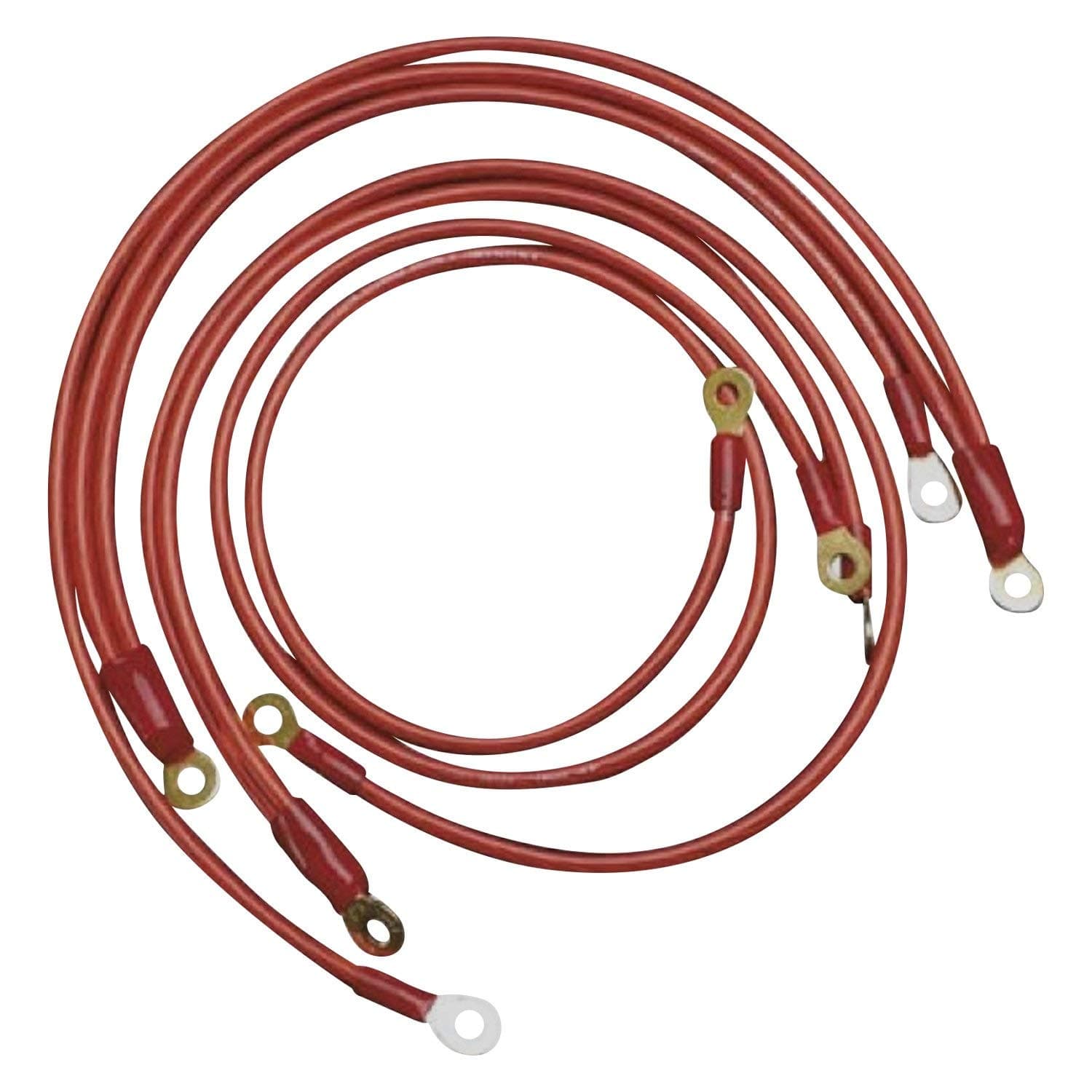 STILLEN 606358R Grounding Kit - Red Wires - 07-08 350Z / 370Z / 07-08 G35 Sedan / 08-12 G37 Coupe / 11-12 G25 / 11-12 M37 / 11 M56