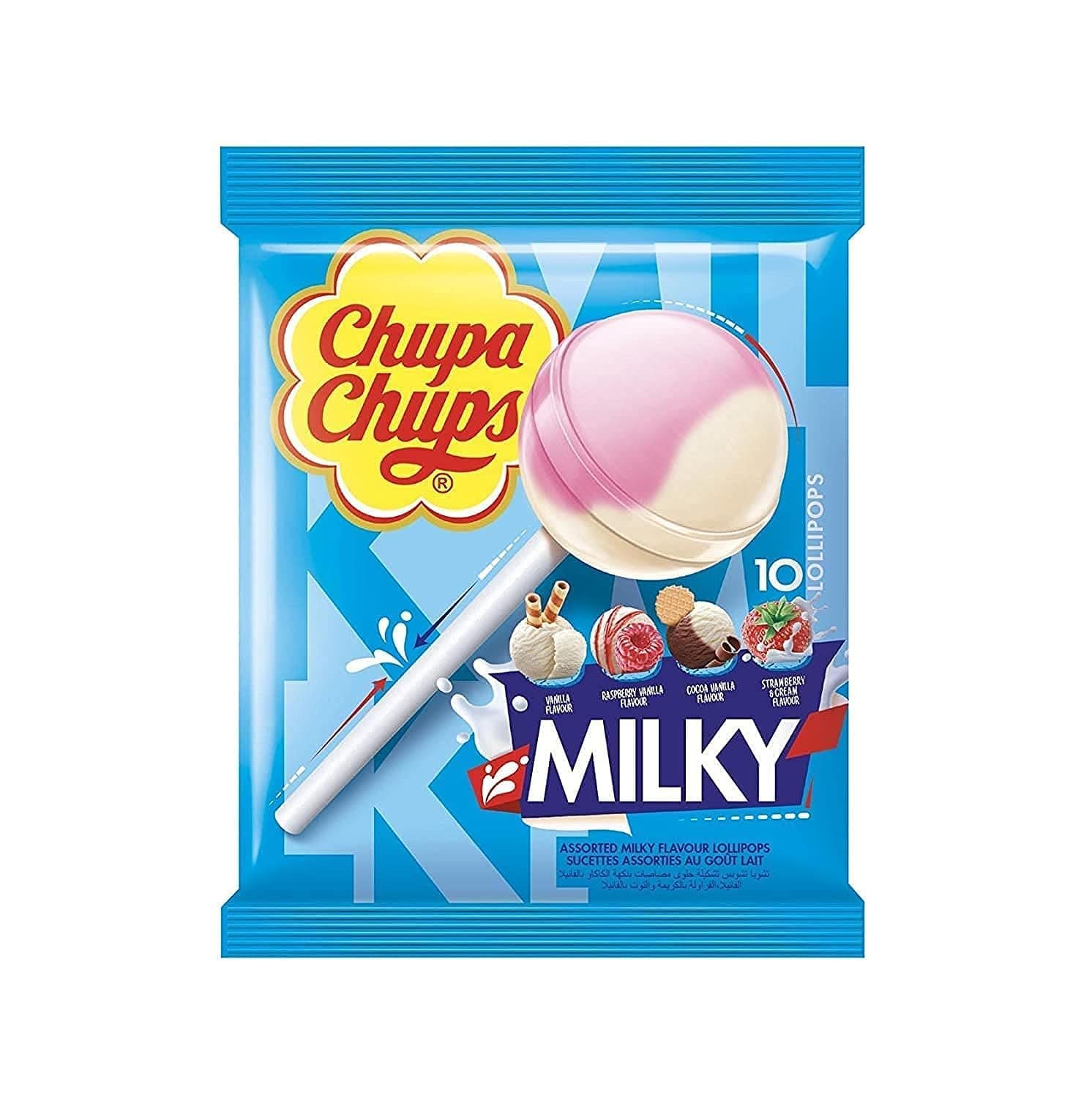 Milky Lollipops Candy, 10 Bag