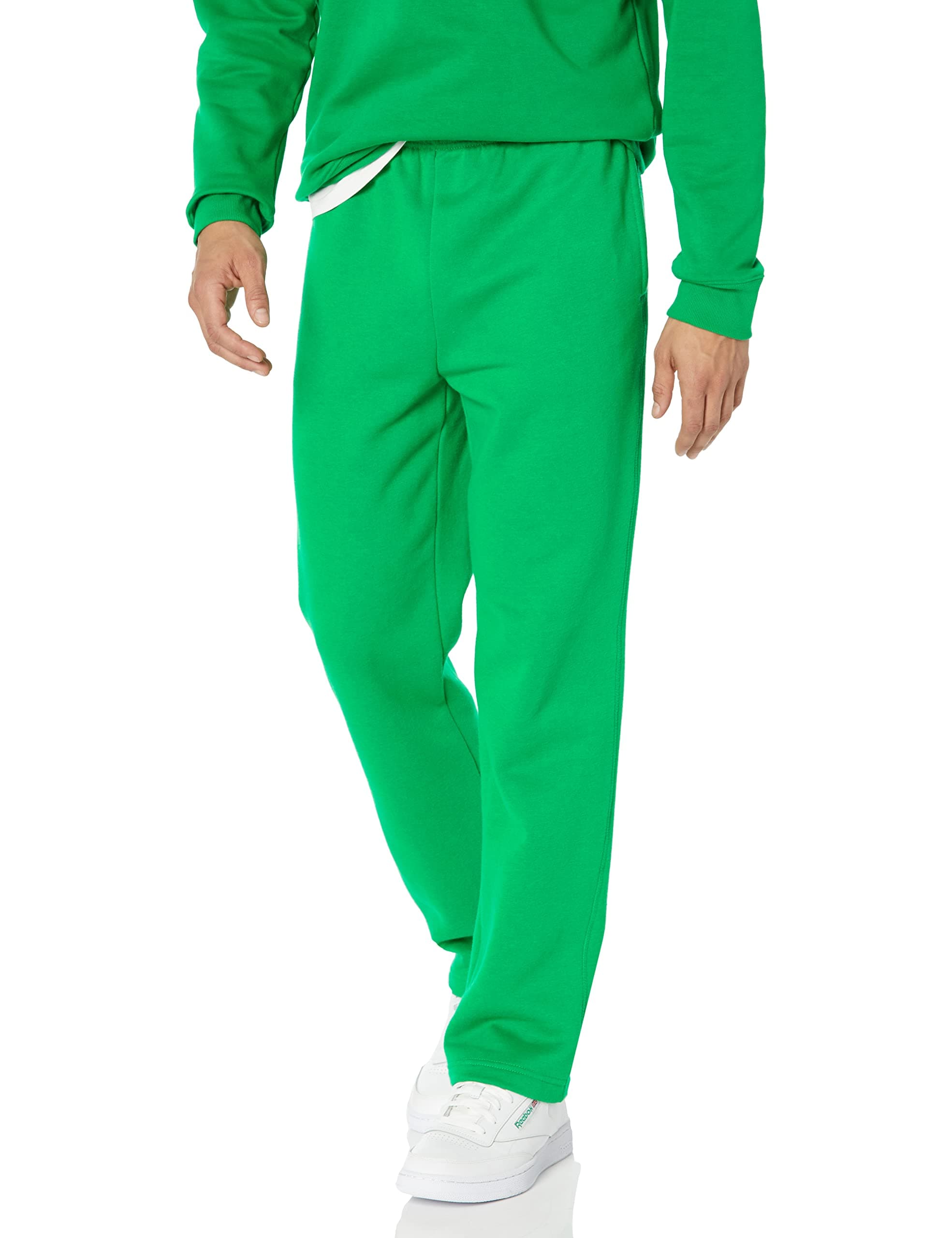 Amazon EssentialsMen's Fleece Open Bottom Sweatpant (Available in Big & Tall)OEKO-TEX STANDARD 100