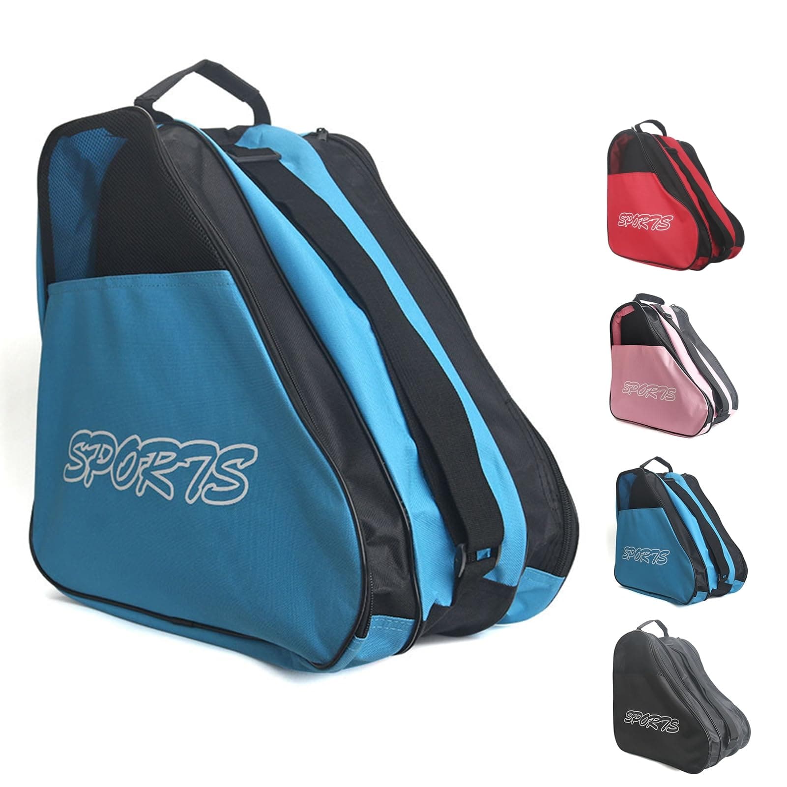 DAYONG Roller Skate Bags, Oxford Cloth Ice Inline Skates Bag with Adjustable Shoulder Strap for Kids and Adult, Large Capacity Skate Bag for Skates Shoes, Helmet Other Skate Accessories.