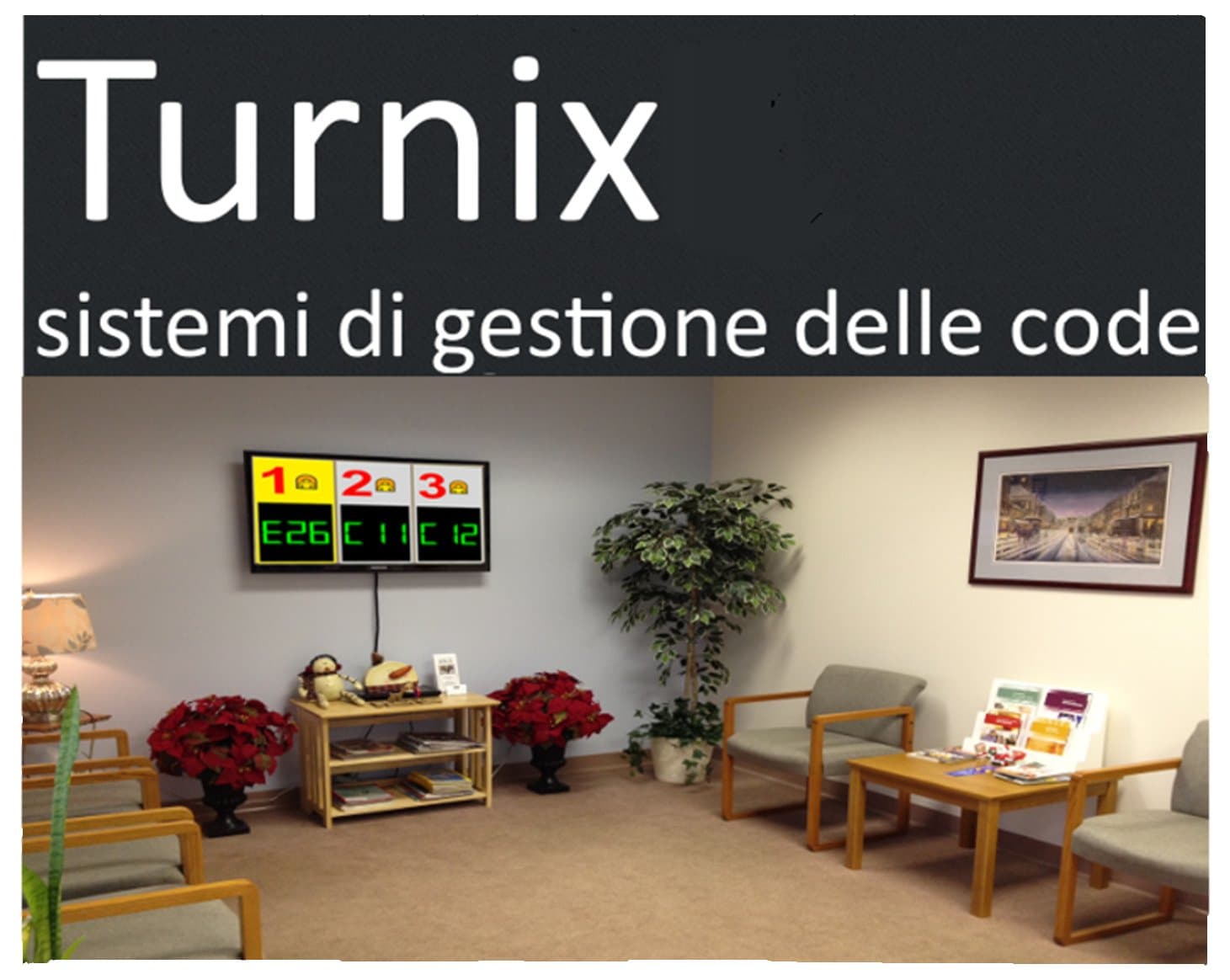 Take a Number System Queue Calling System for for Medical Offices and CLINICS Eturnix System (Impretech International Group)