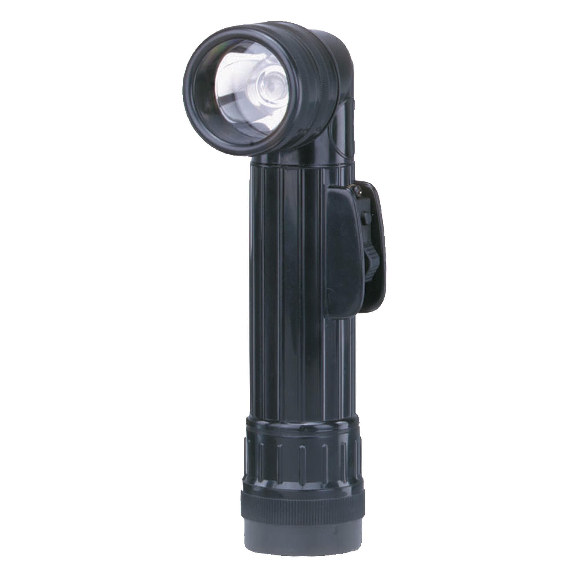 GI Army Style Angle Head Flashlight