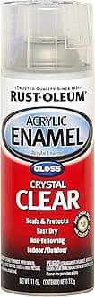 Automotive 248644 12-Ounce Acrylic Enamel Spray, Clear
