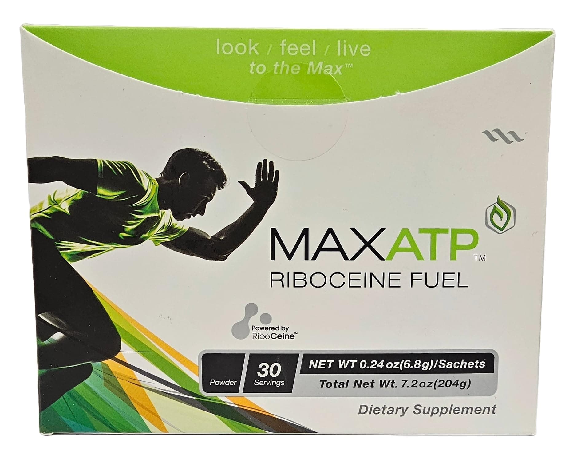 Max International ATP, Riboceine Fuel, 30 Packets (0.24 Ounce), 30 Servings