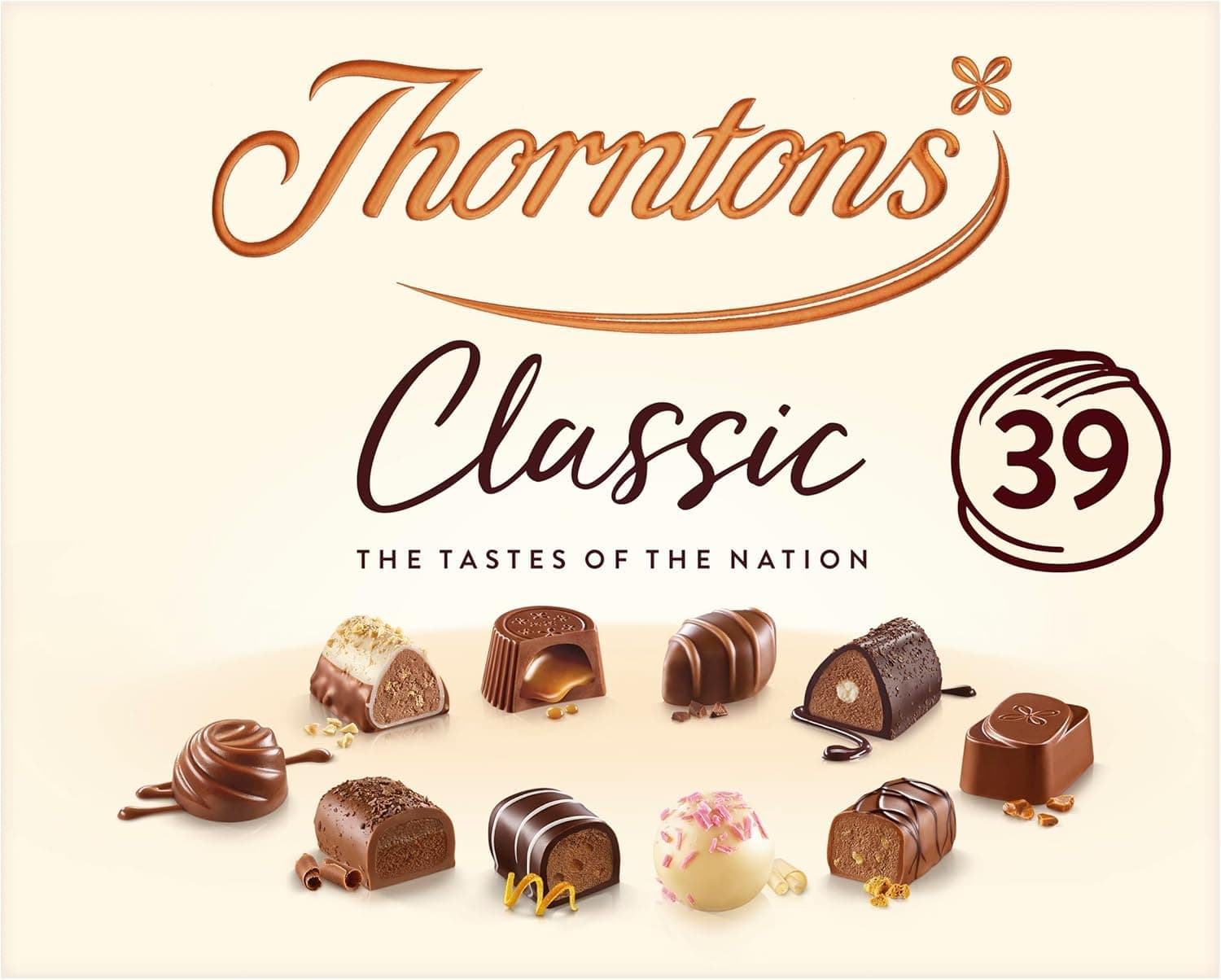 Thoronton Classic Collection Of Milk, Dark & White Chocolate 449G (Original Milk Chocolate)