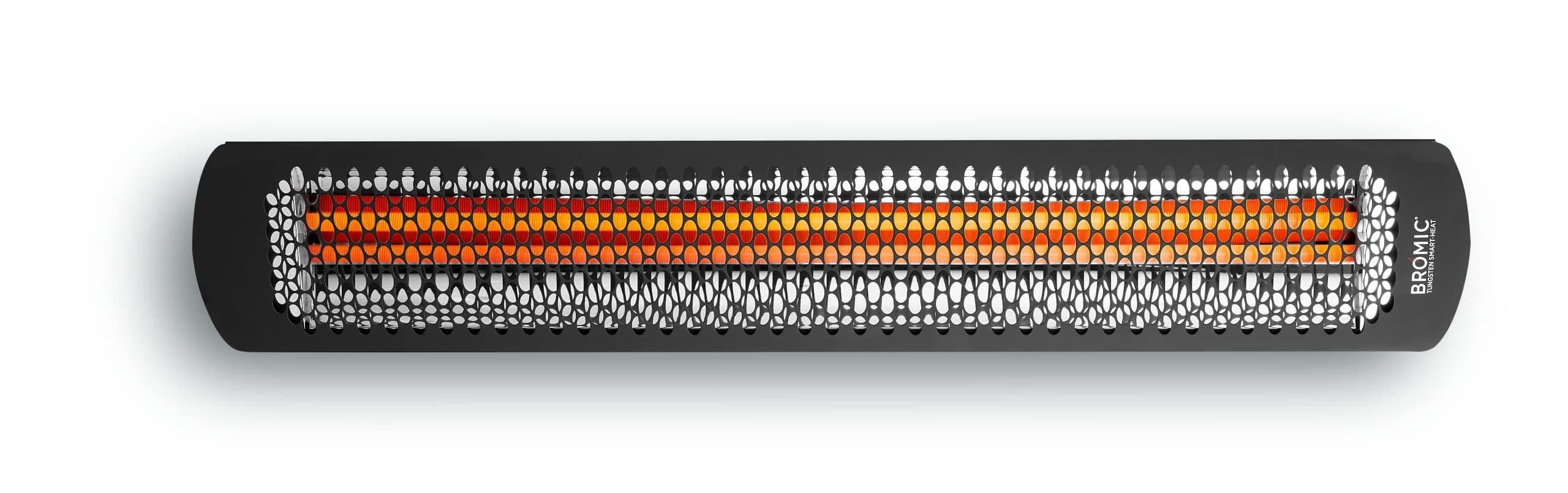 Bromic 246 mm Ceiling Mount Pole for Smart Heat Patio Heaters - Black