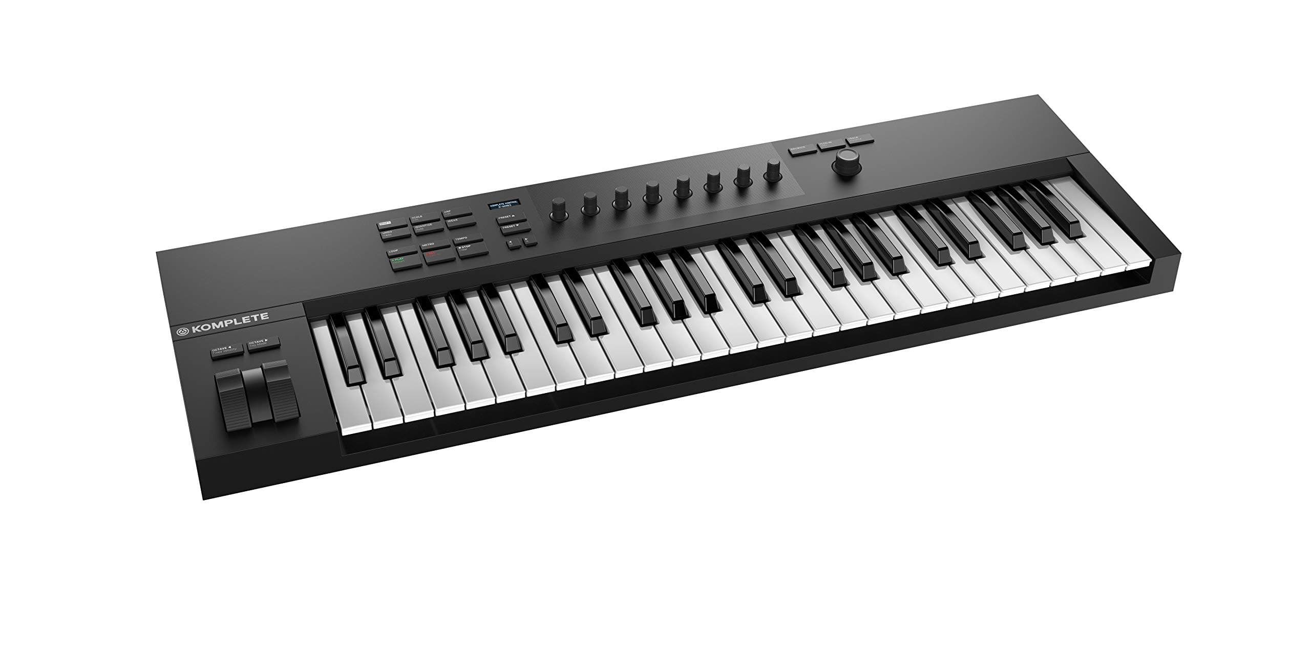 Native Instruments Komplete Kontrol A49 Smart Keyboard Controller 49-key MIDI Controller Keyboard with Custom Controls Designed for Total Integration with NKS-ready Software