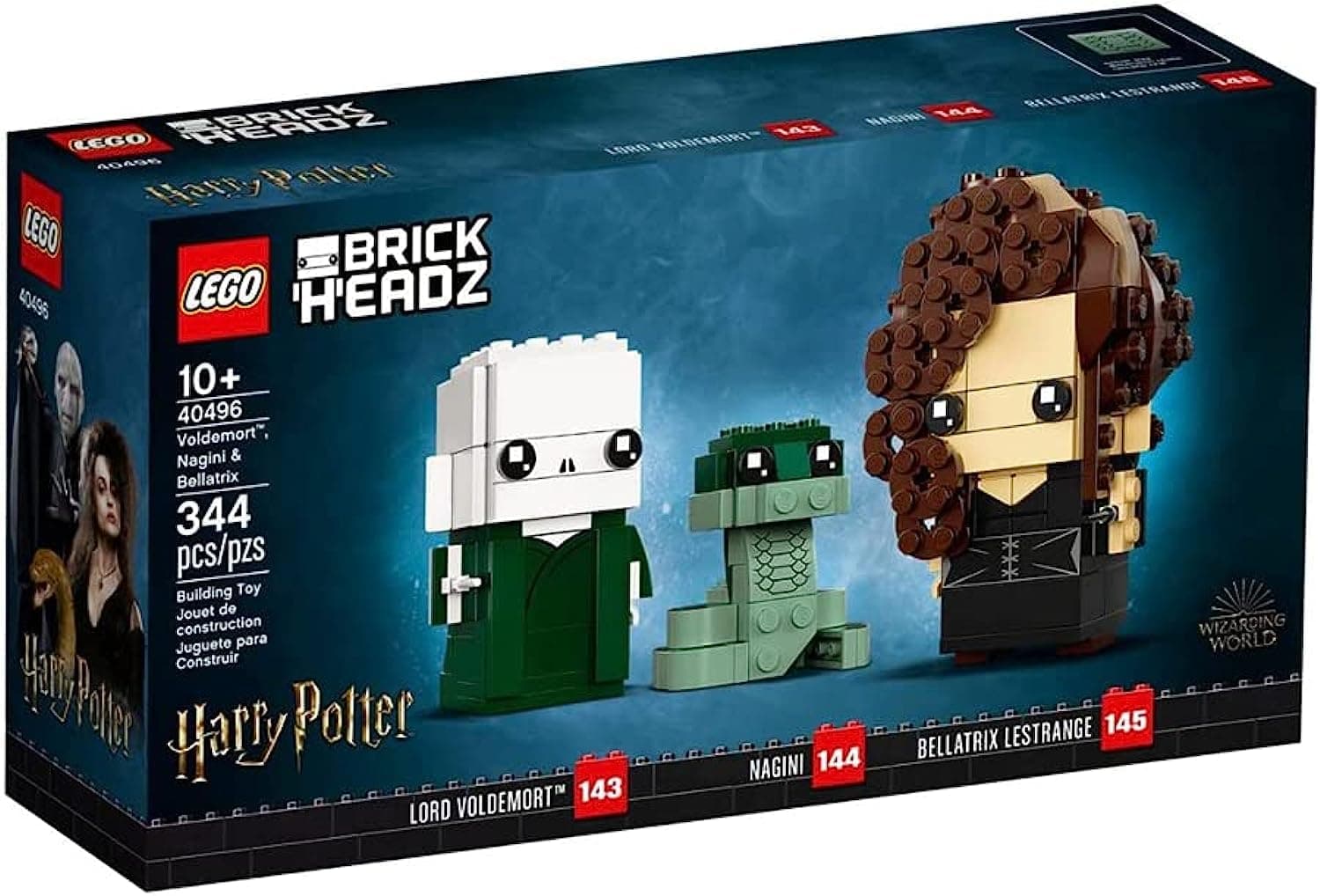 LEGO Harry Potter BrickHeadz 40496 Voldemort, Nagini & Bellatrix